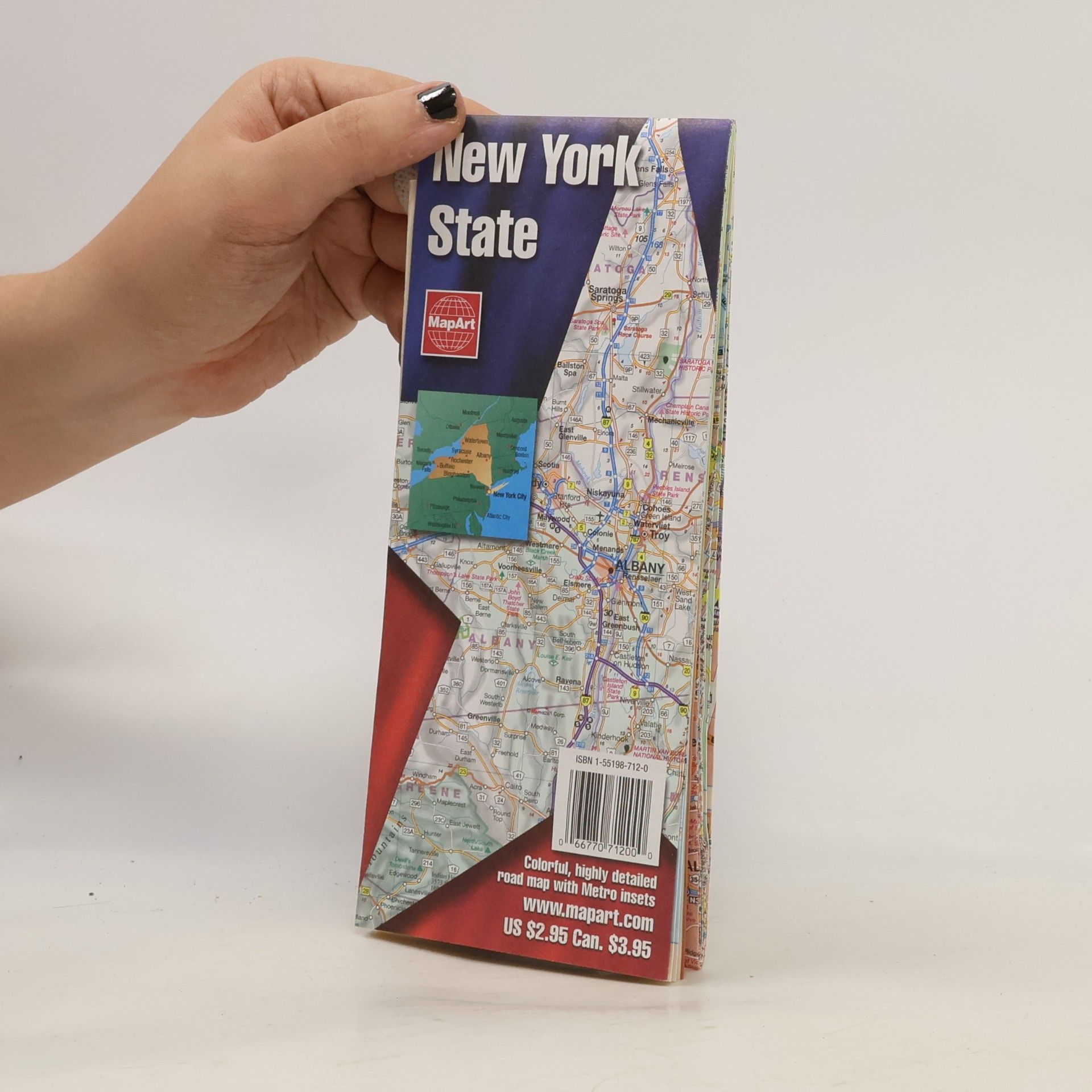USA Maps: New York State Map