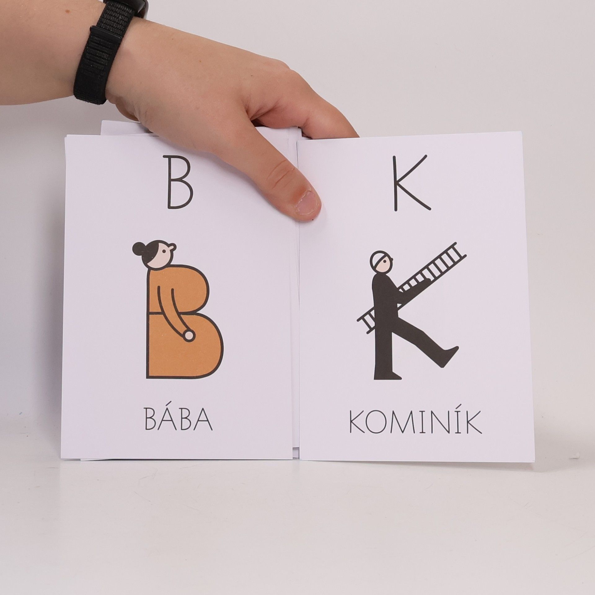 Radana Lencova Karty s písmeny a obrázky
