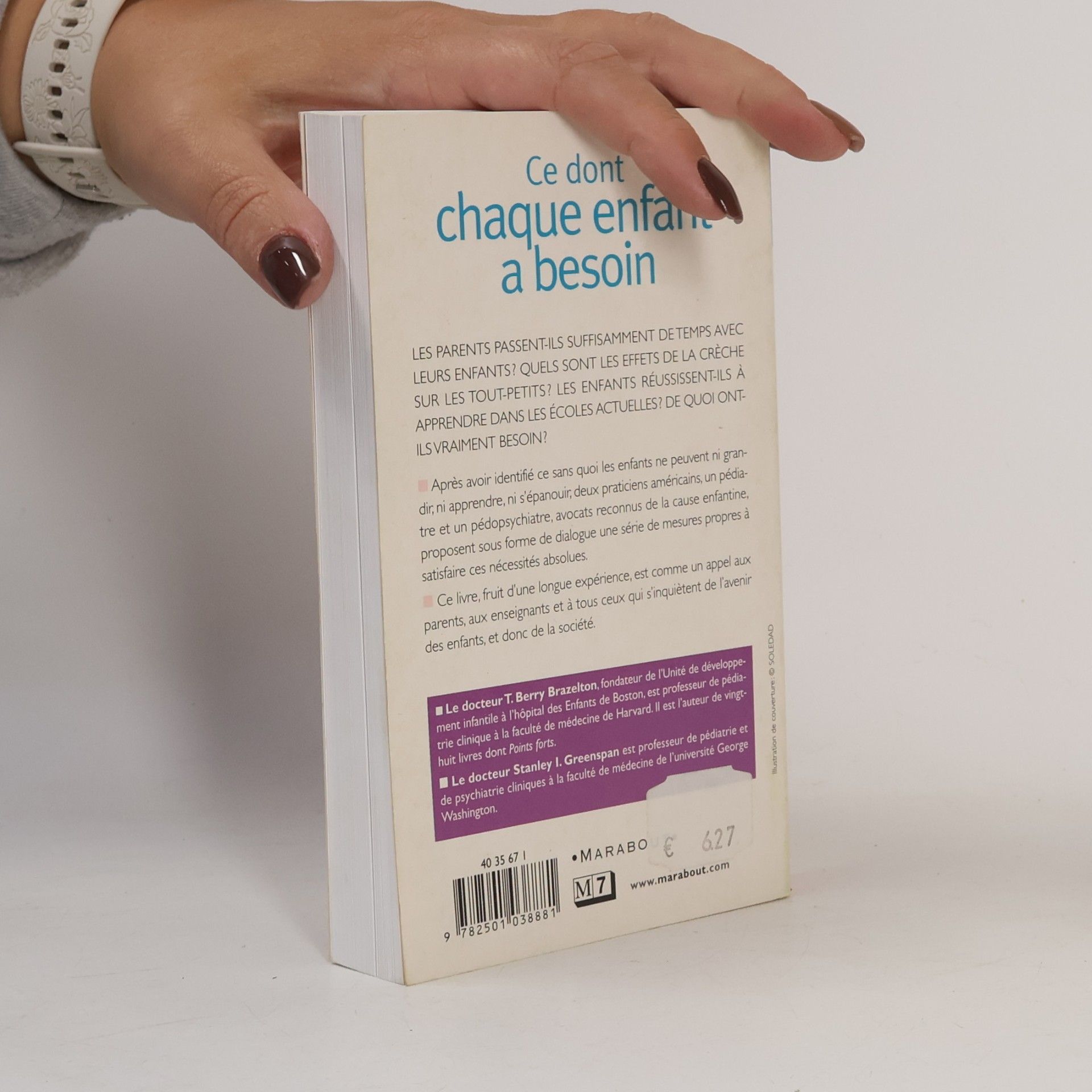 Stanley Greenspan Ce dont chaque enfant a besoin