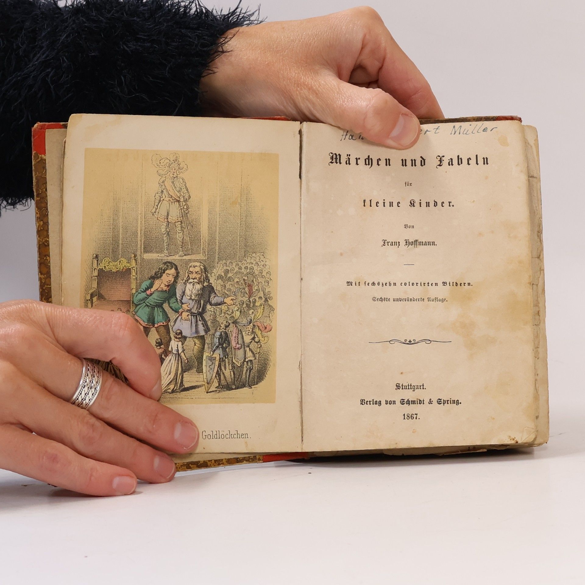 Franz Hoffmann Märchen und Fabeln für kleine Kinder