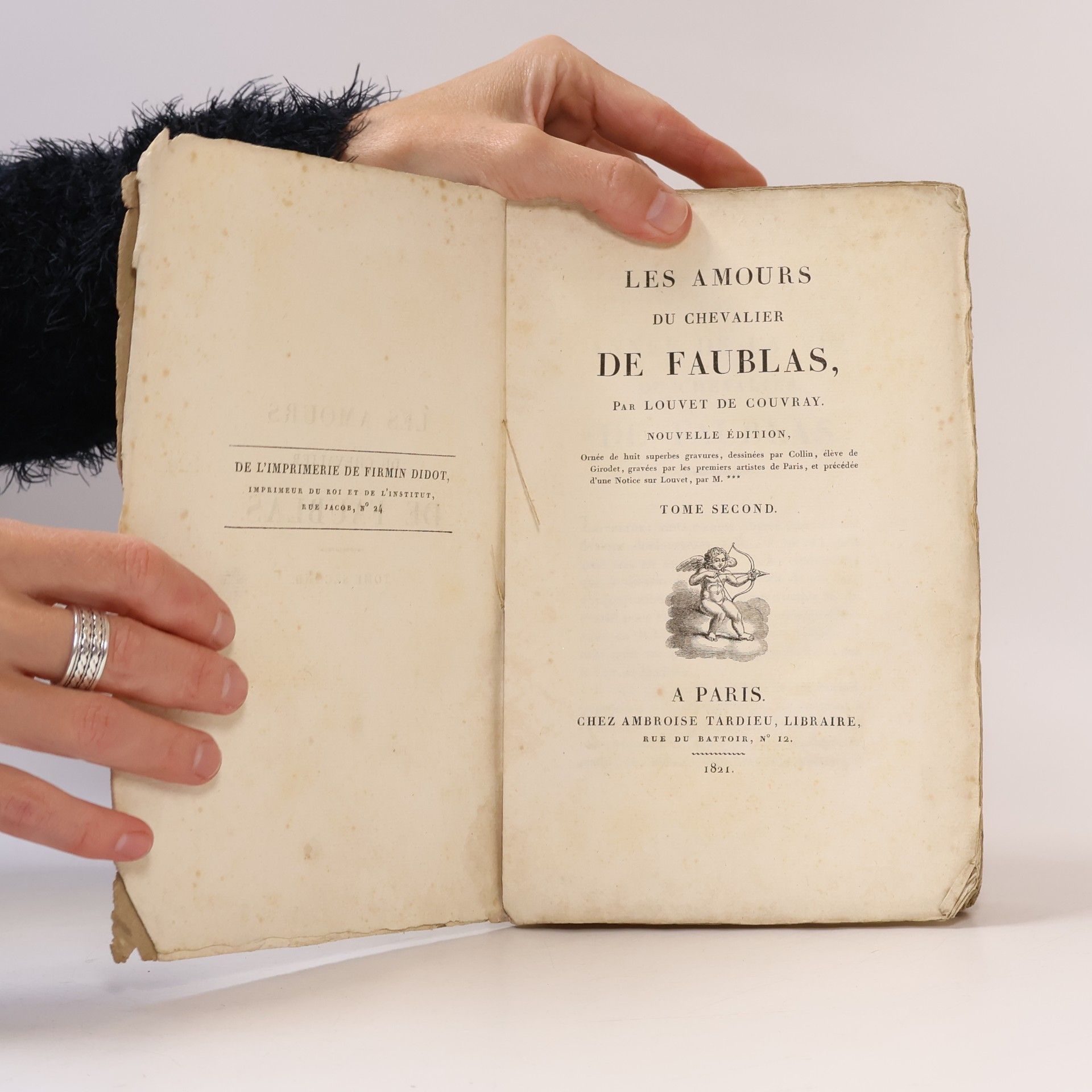 JeanBaptiste Louvet de Couvray Les amours du chevalier de Faublas