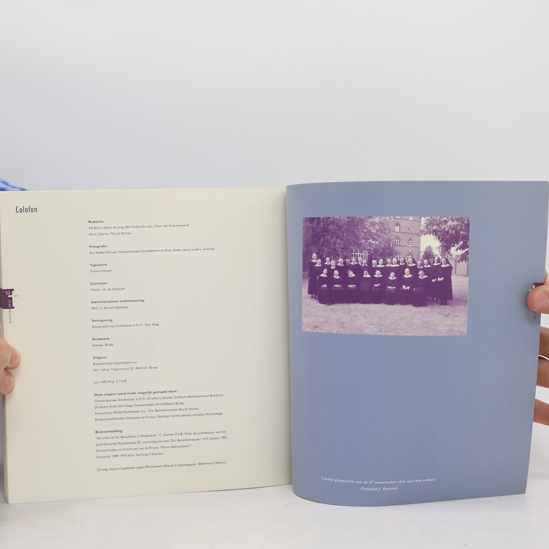 Bea Hoeks-De Laat Kloosterboek
