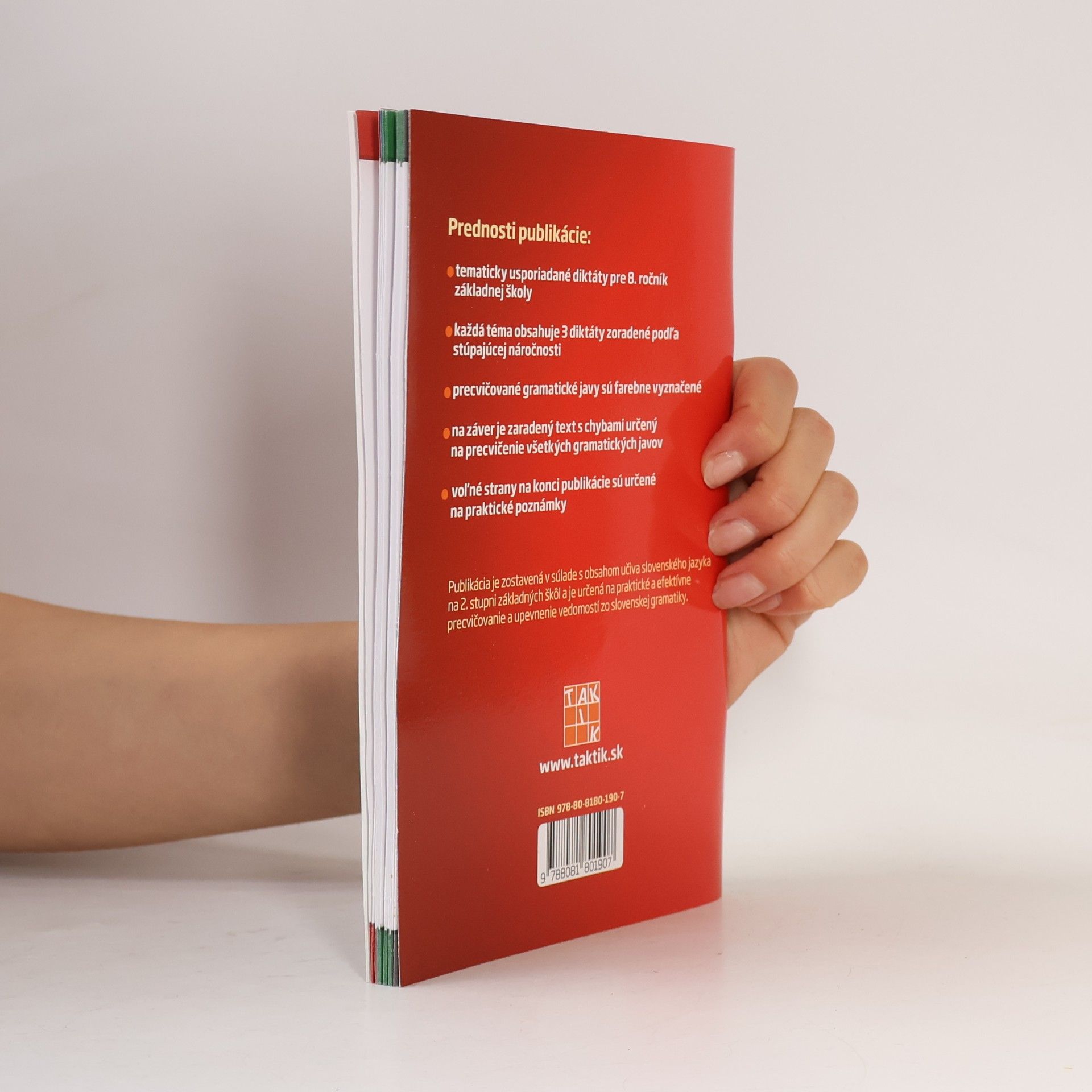 Collectif d'auteurs Hravé diktáty. Slovenský jazyk pre 8. ročník ZŠ