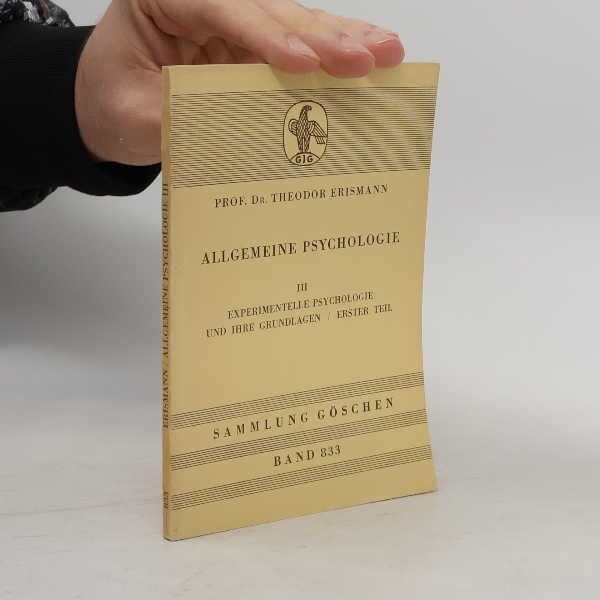 Allgemeine Psychologie III