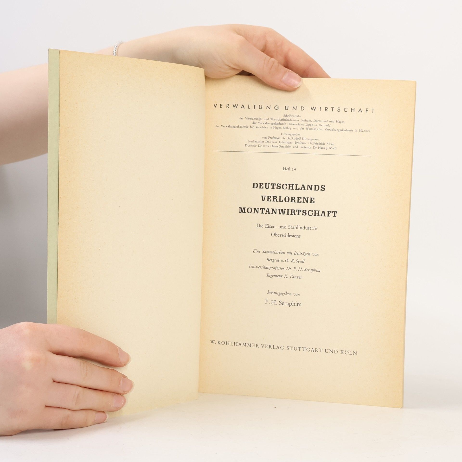Seraphim Deutschlands verlorene Montanwirtschaft