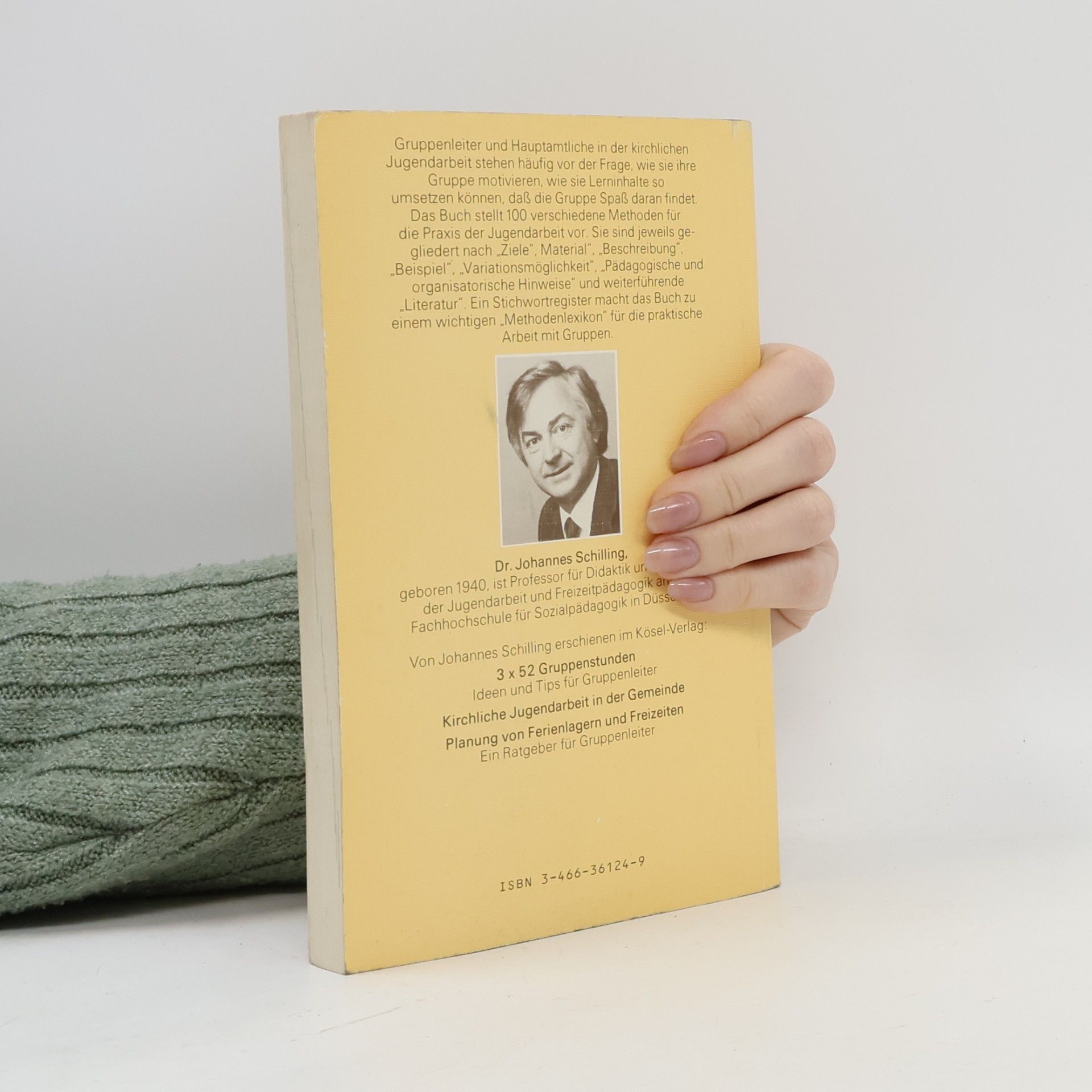 Johannes Schilling Methodenbuch Jugendarbeit