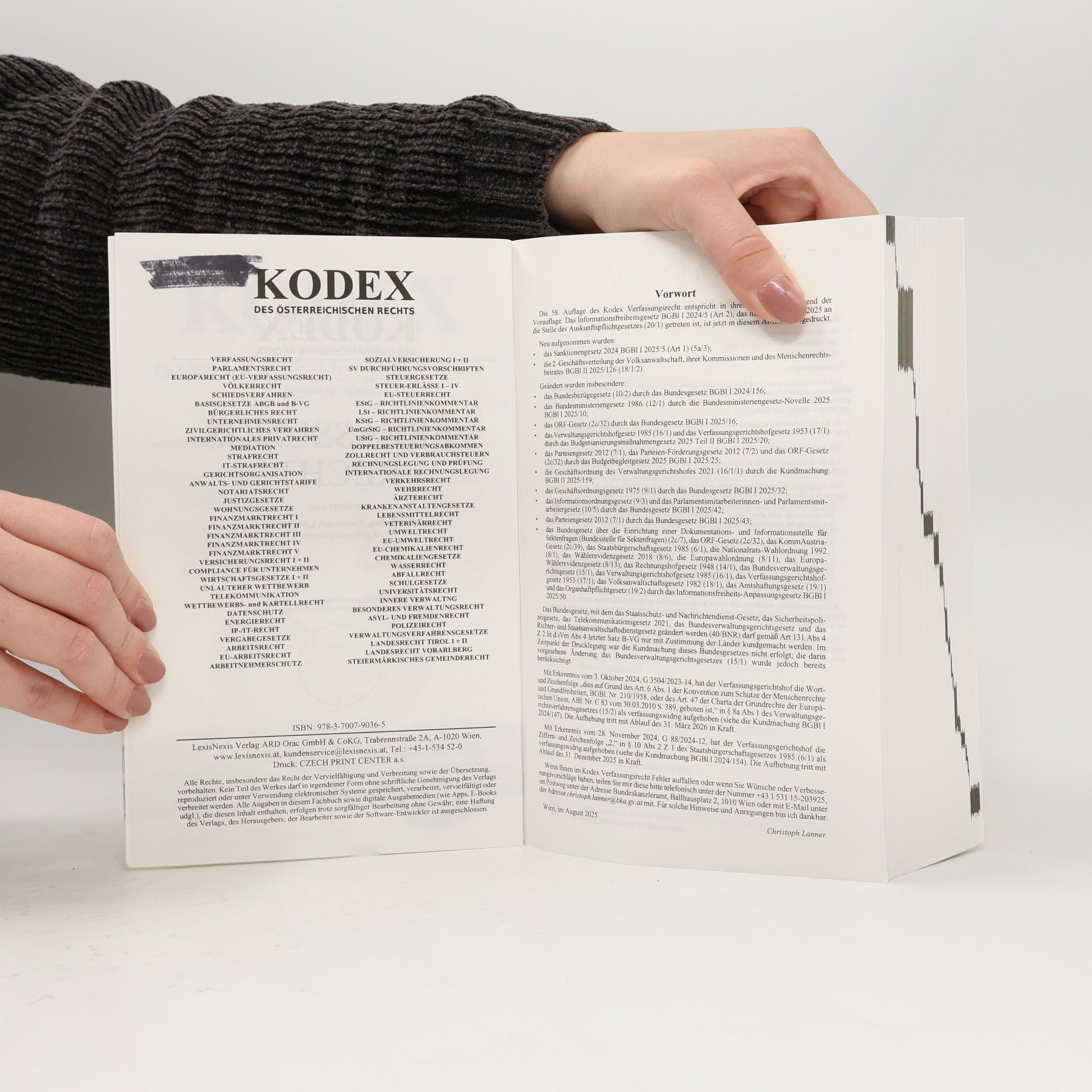 Werner Doralt Kodex Verfassungsrecht - 58. Auflage - inkl. App
