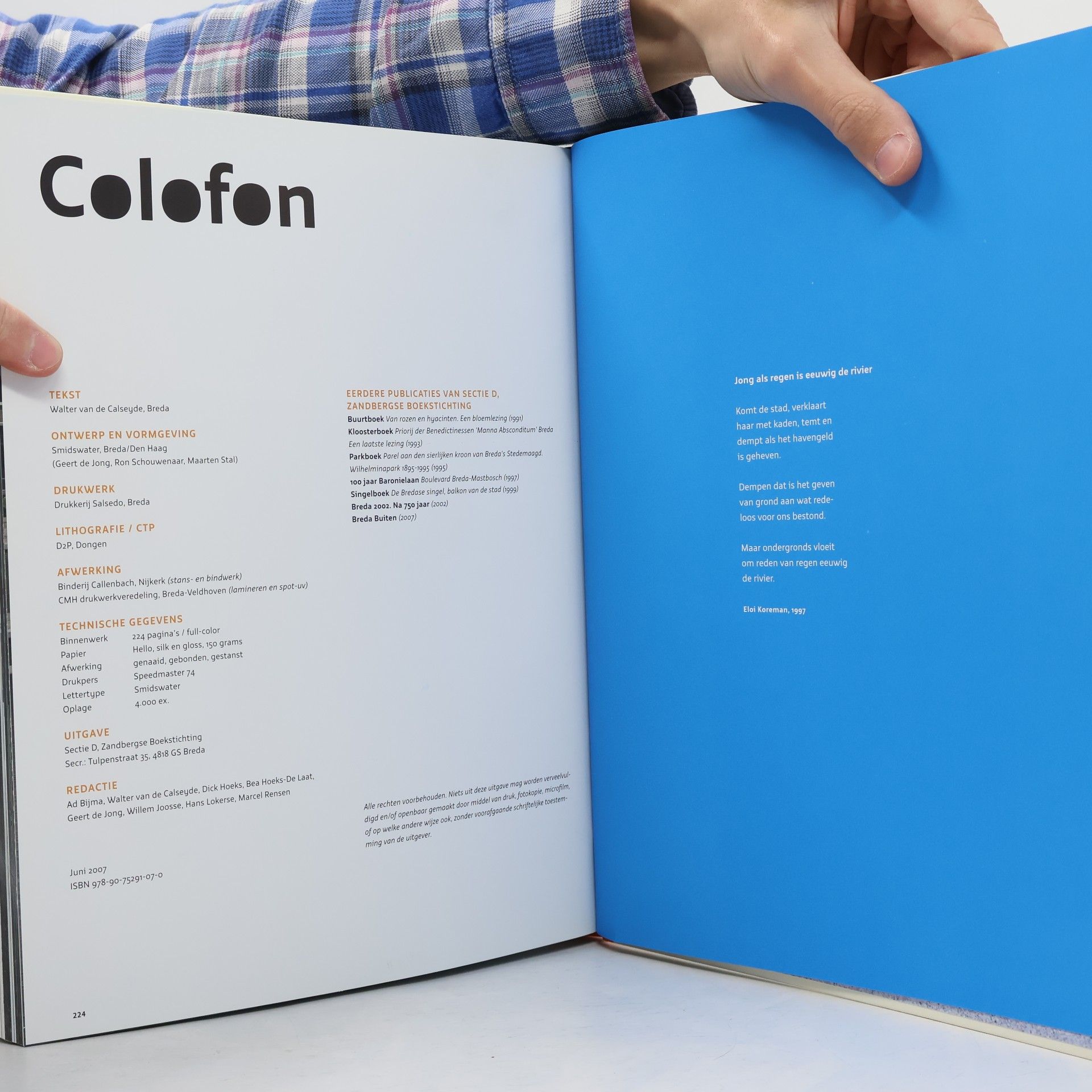 Walter van de Calseyde Havenboek SECTIE D