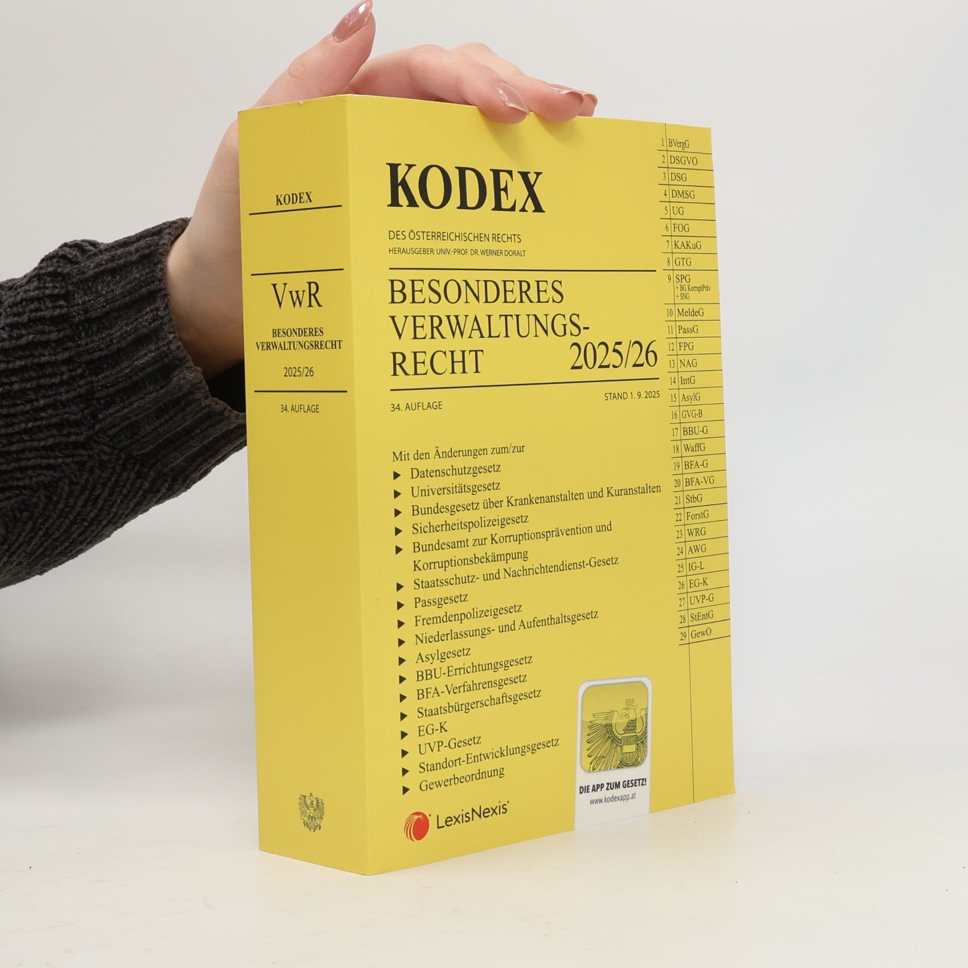 Kodex: Besonderes Verwaltungsrecht