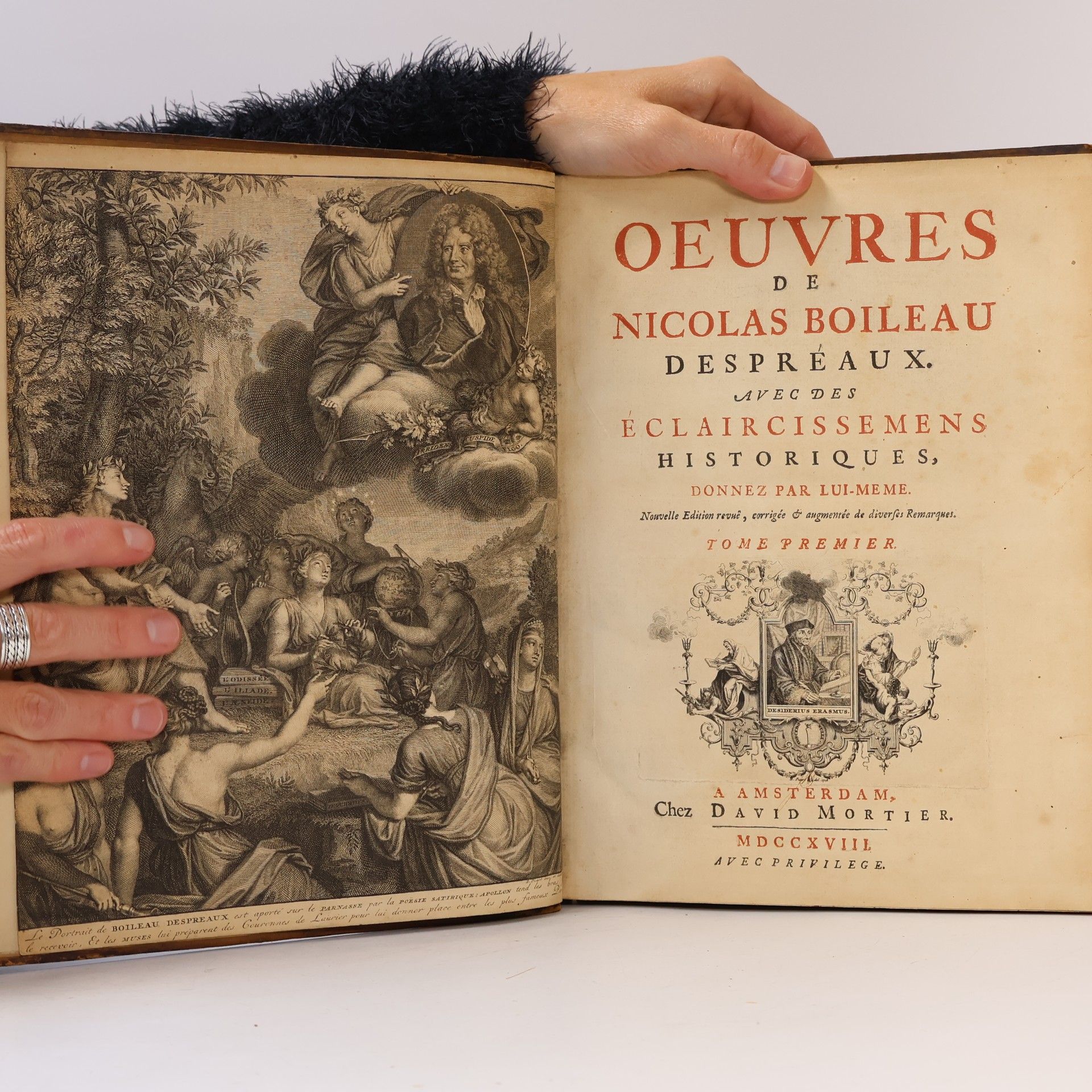 Nicolas Boileau Oeuvres de Nicolas Boileau Despréaux. Tome Premier