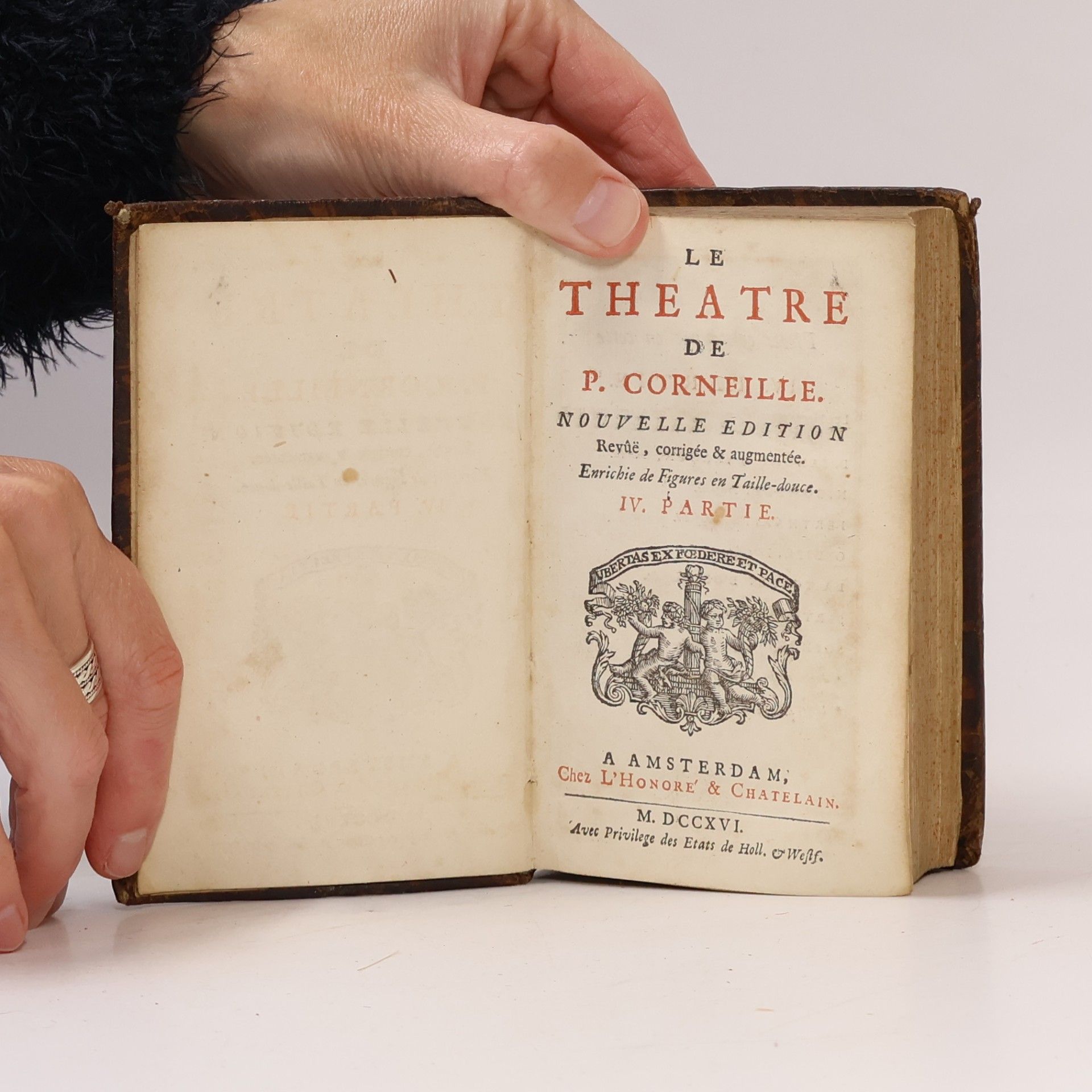 Corneille Le Théâtre de P. Corneille. IV Partie