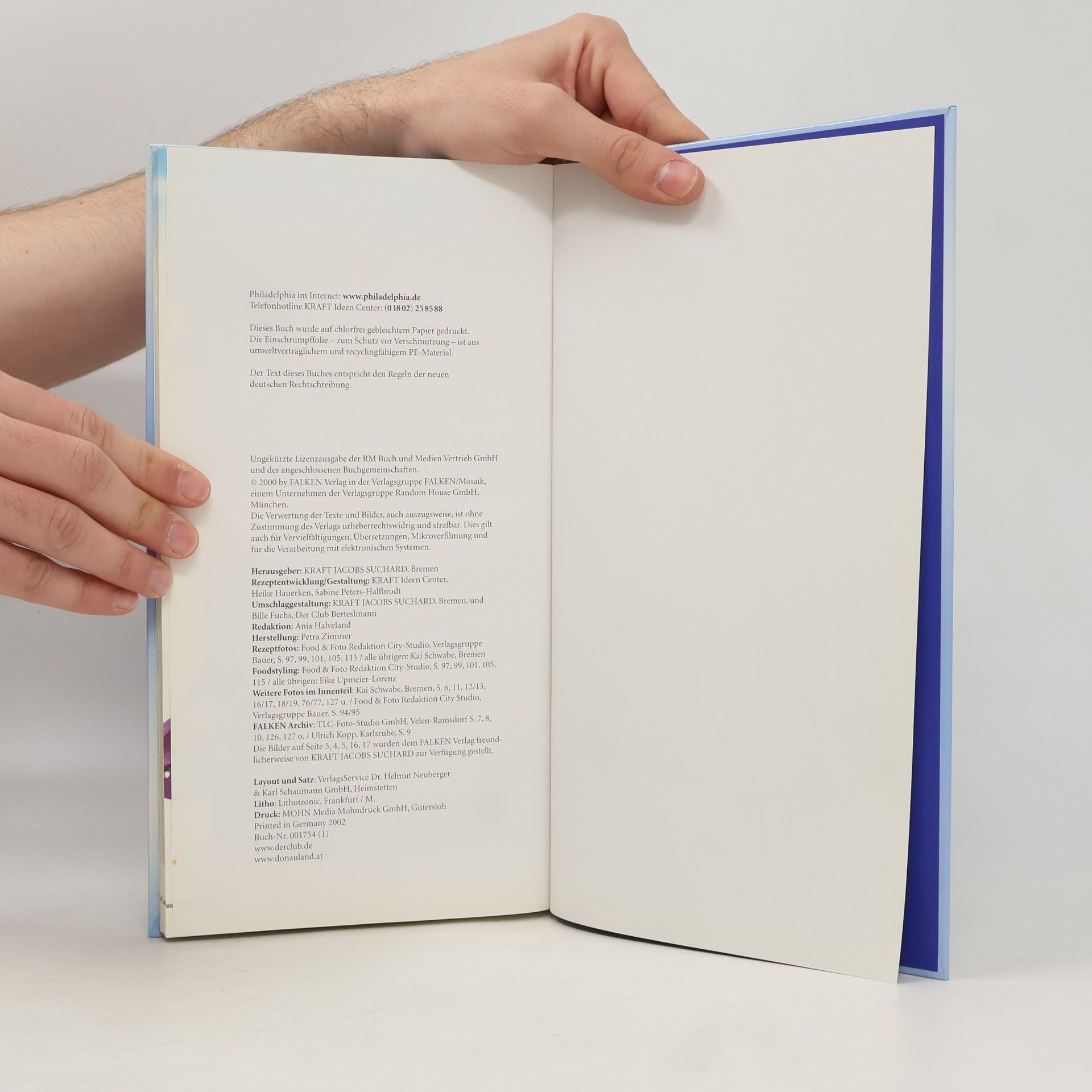 Various authors Kraft Philadelphia. Das Tortenbuch