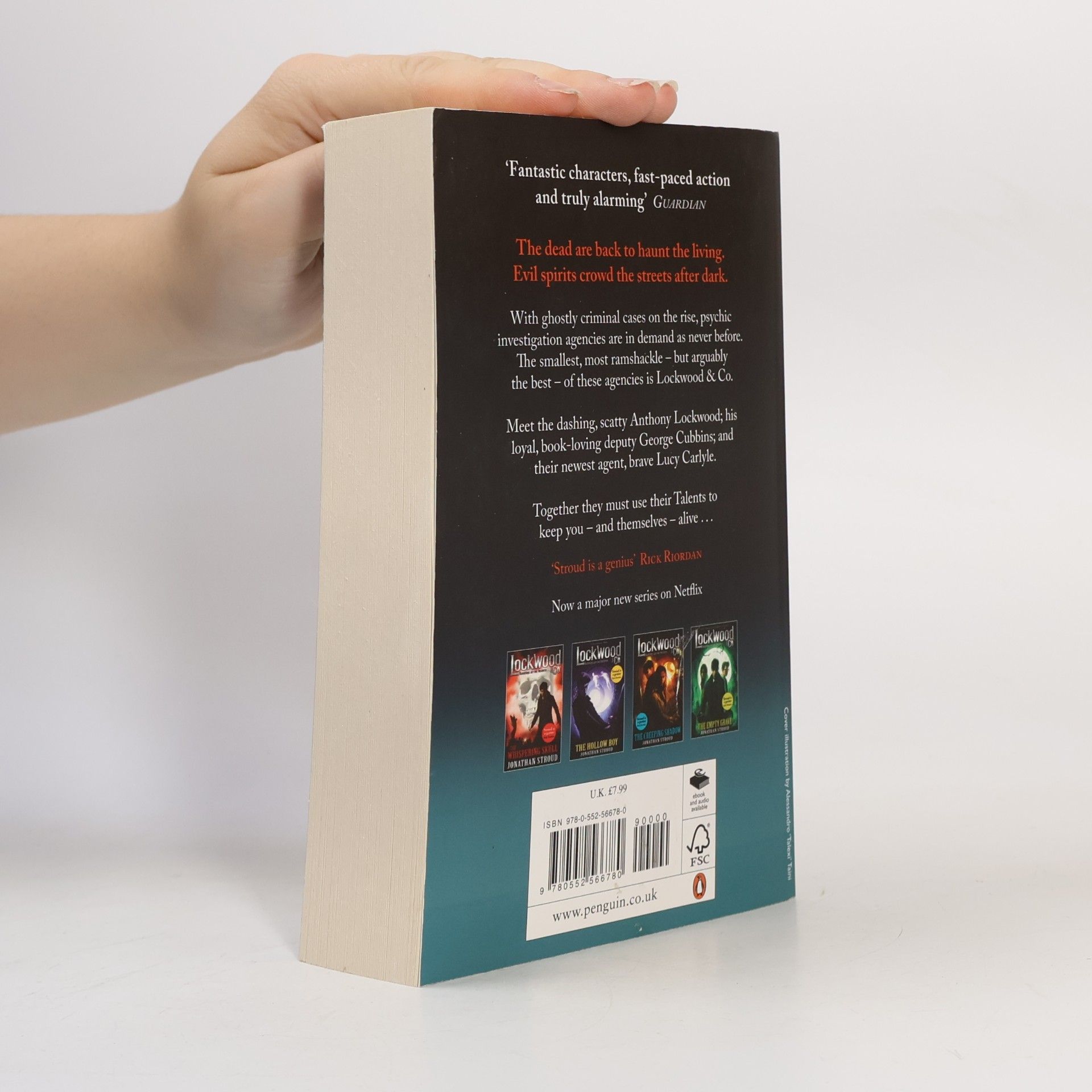 Jonathan Stroud Lockwood & Co: The Screaming Staircase