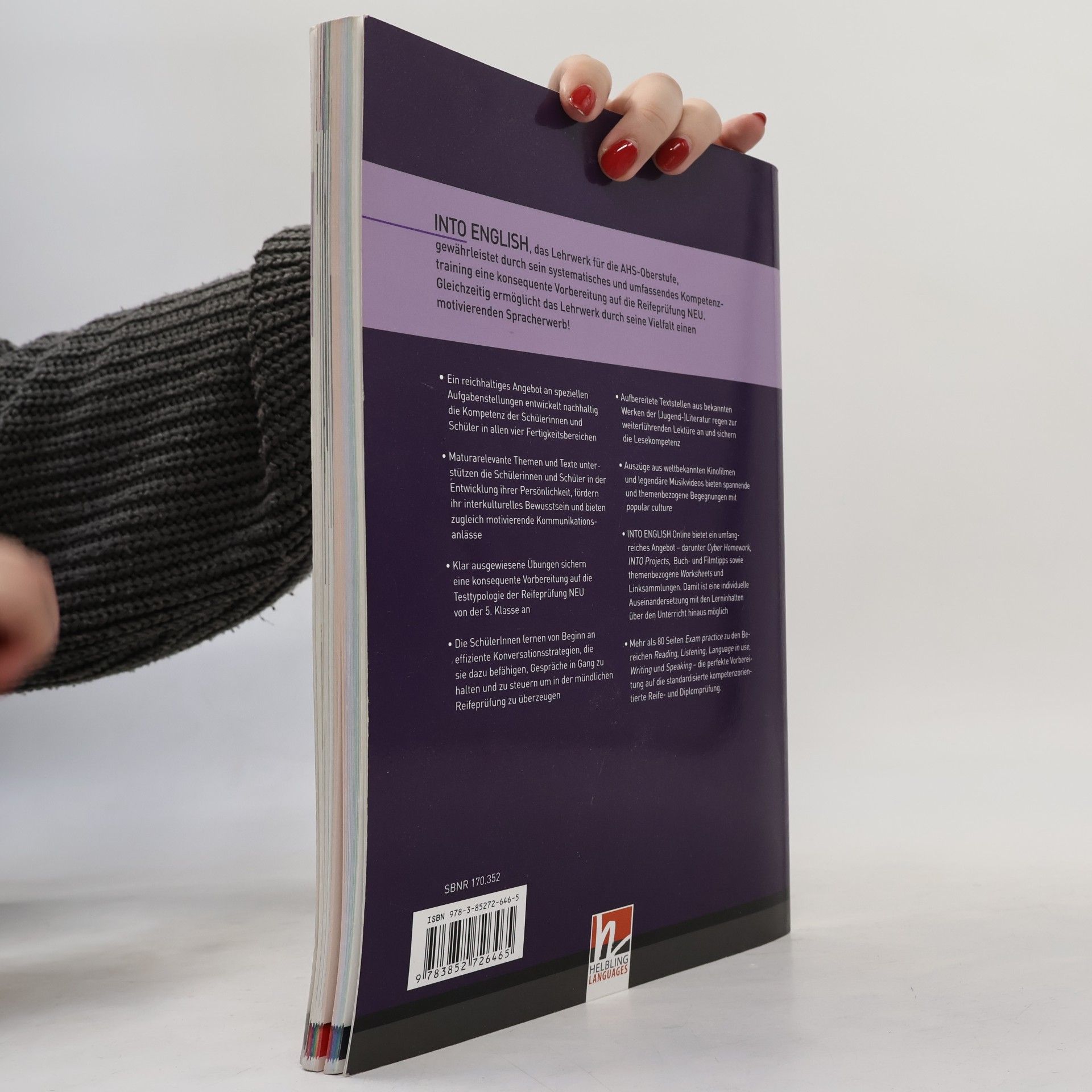 Herbert Puchta INTO ENGLISH 4 - Coursebook + E-Book: SBNr. 170.352