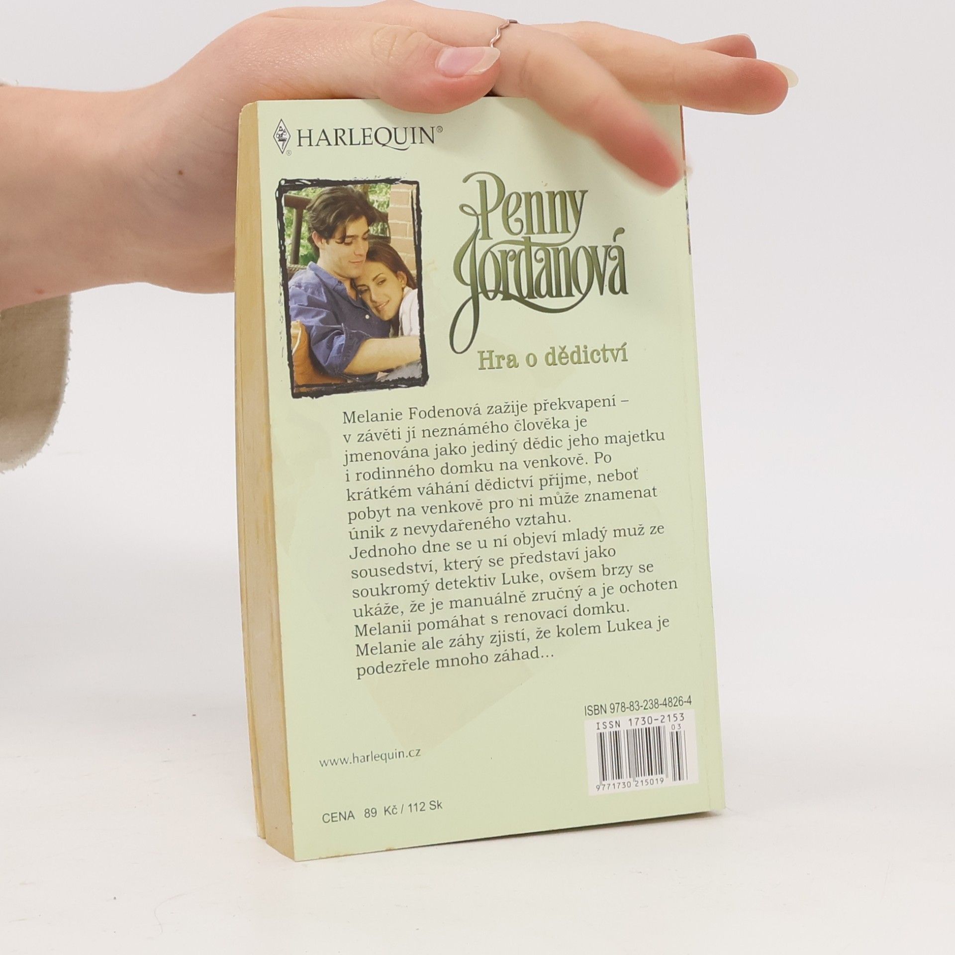 Penny Jordan Hra o dědictví