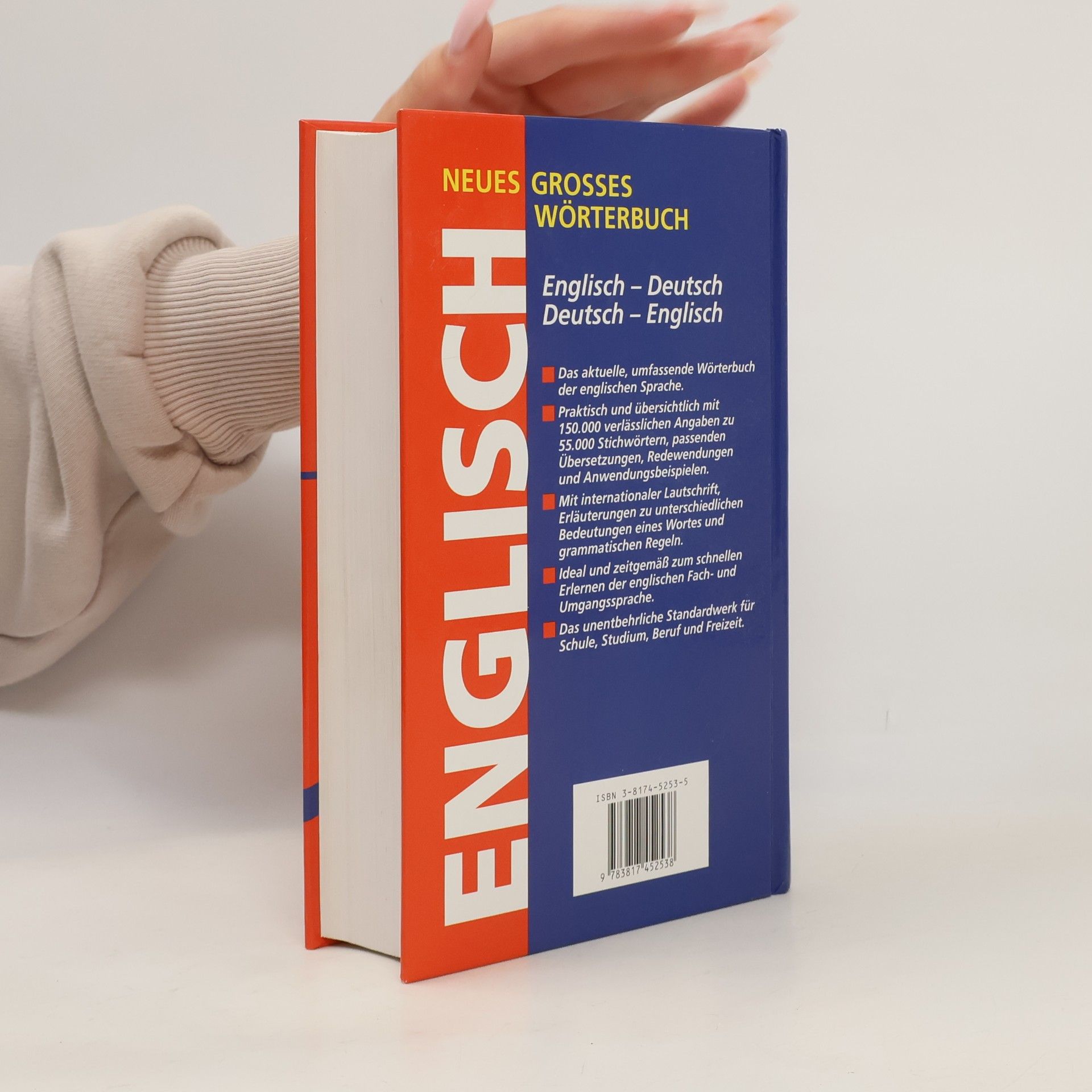 AA.VV. Englisch-Deutsch / Deutsch-Englisch. Neues grosses Wörterbuch