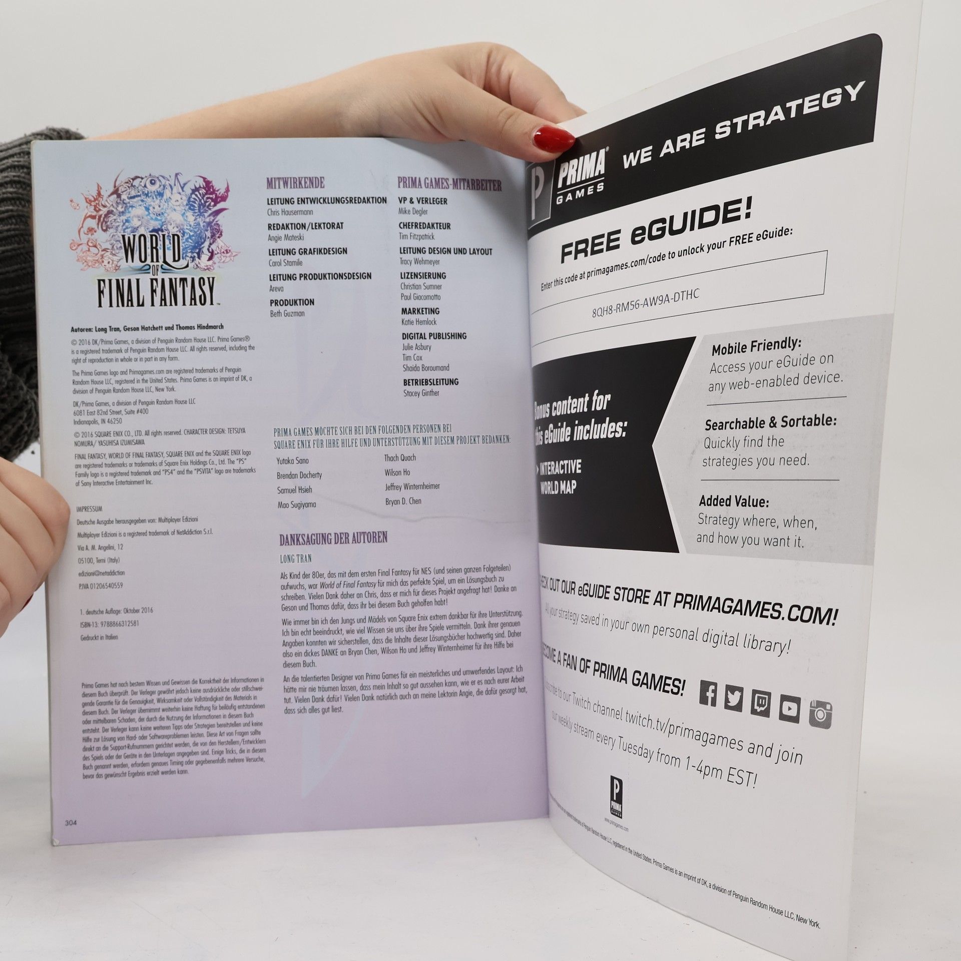 World of Final Fantasy - Das offizielle Lösungsbuch