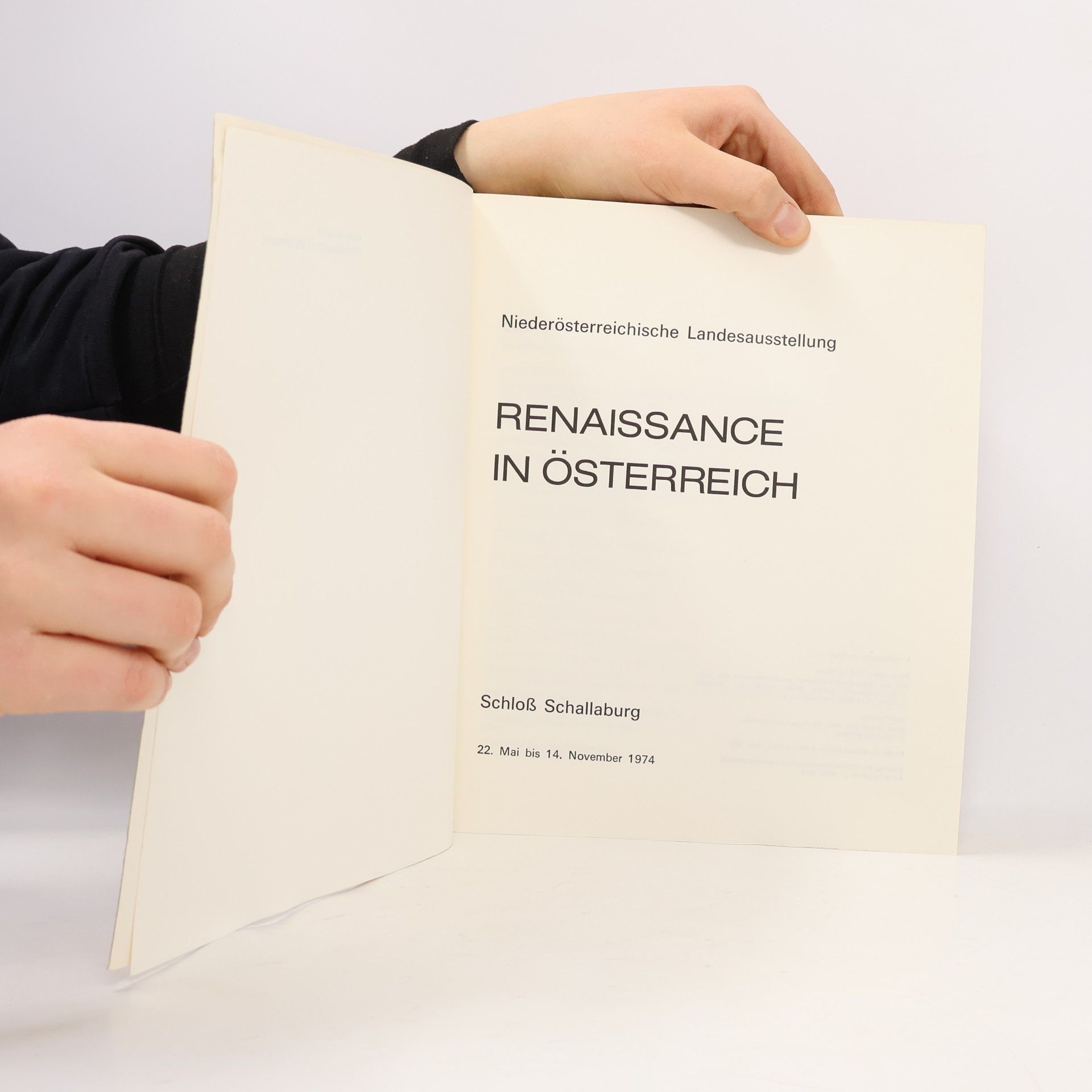 Rupert Feuchtmüller Renaissance in Oesterreich