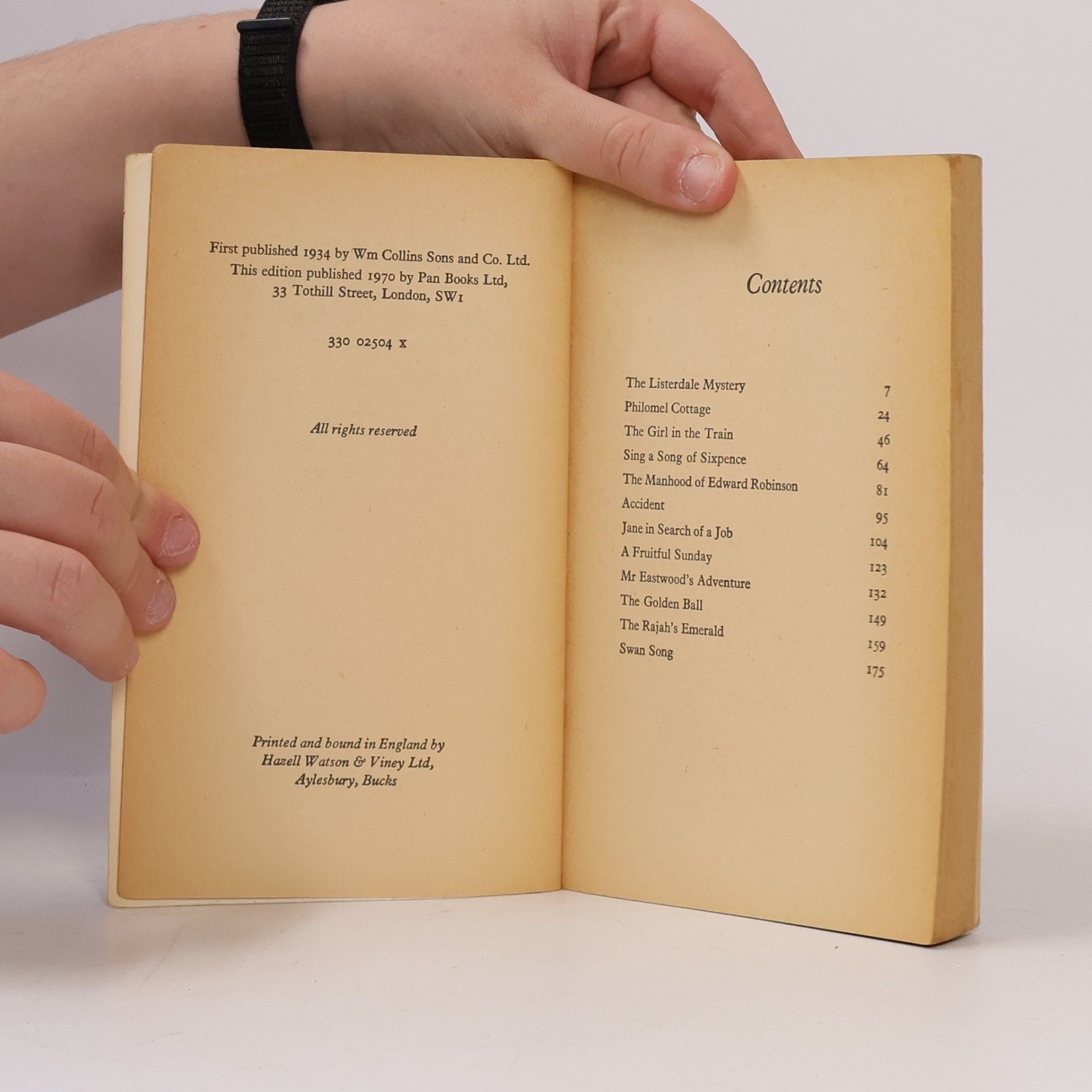 Agatha Christie The Listerdale Mystery