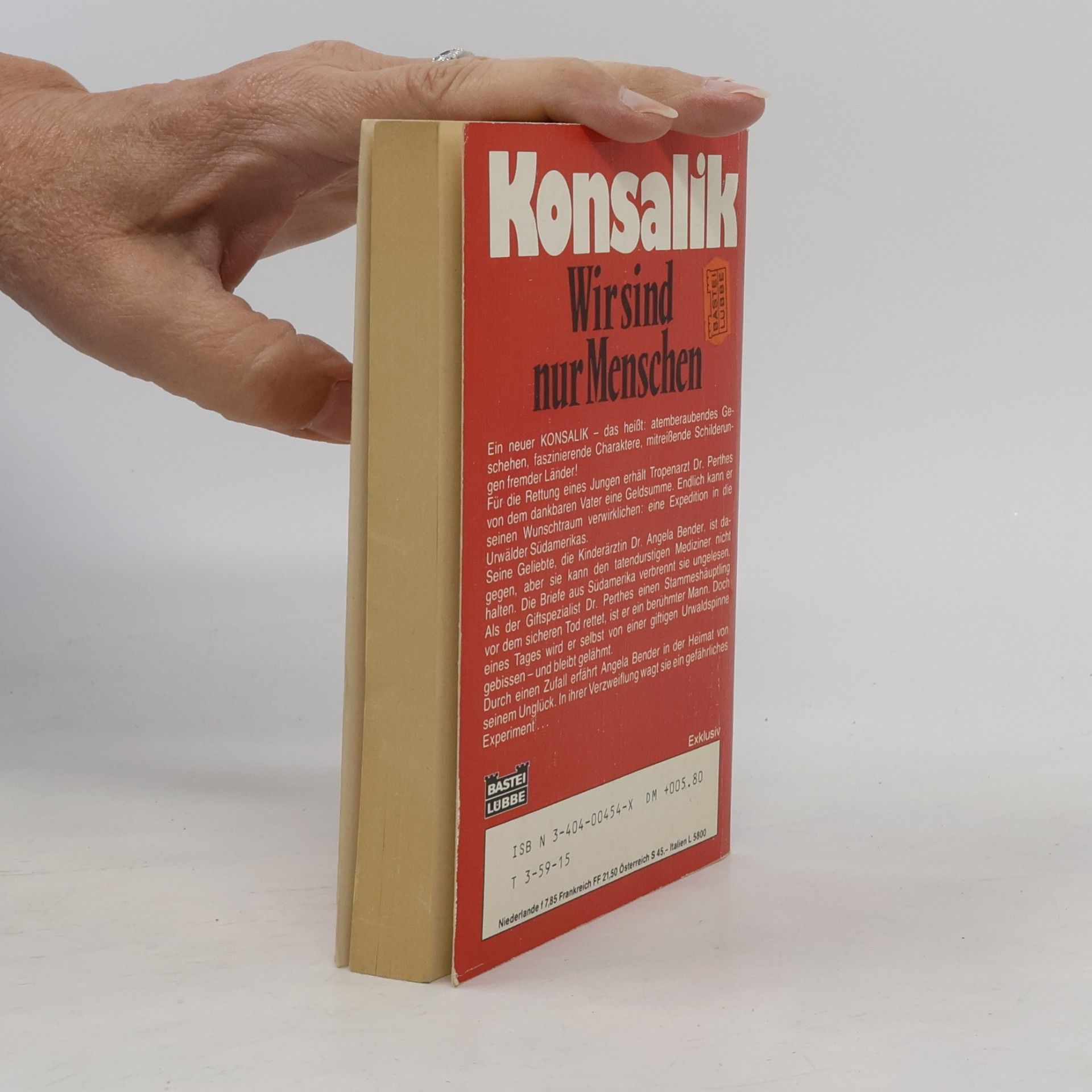 Konsalik Wir sind nur Menschen