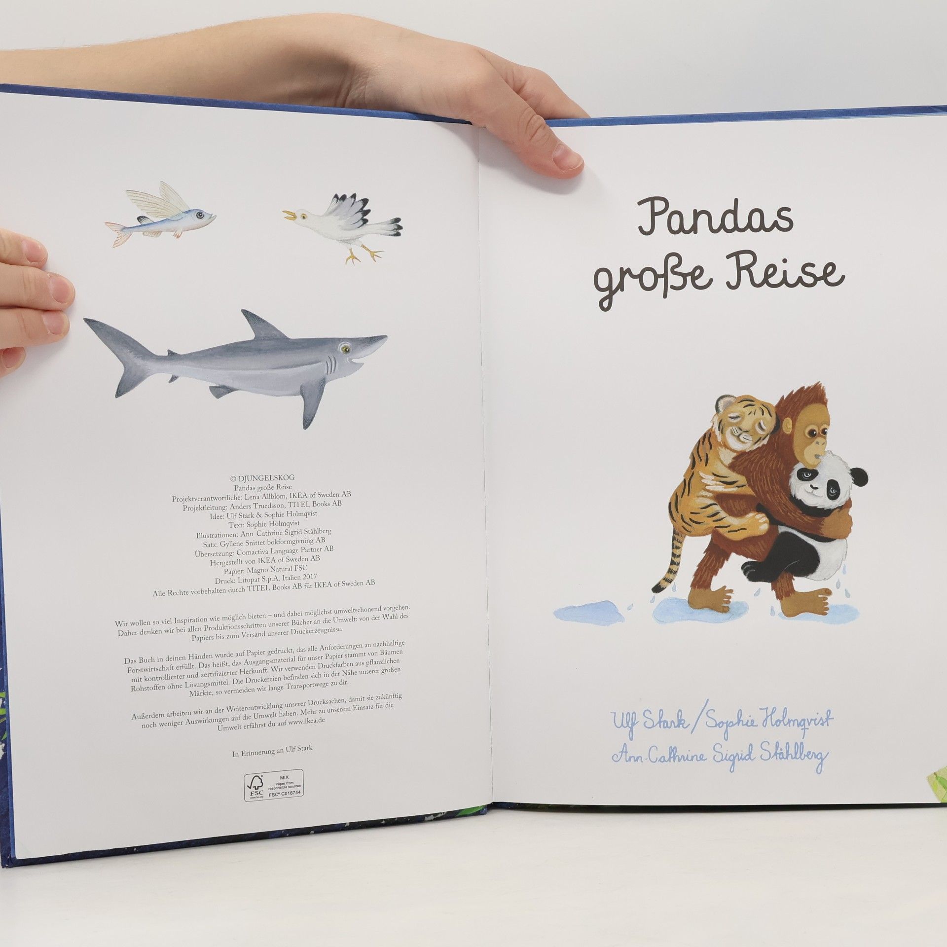 Ulf Stark Pandas große Reise