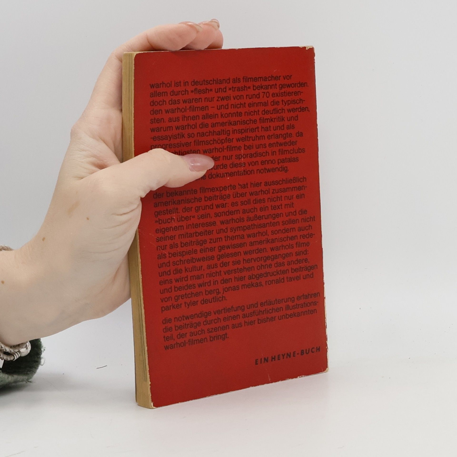Andy Warhol Andy Warhol und seine Filme. Eine Dokumentation