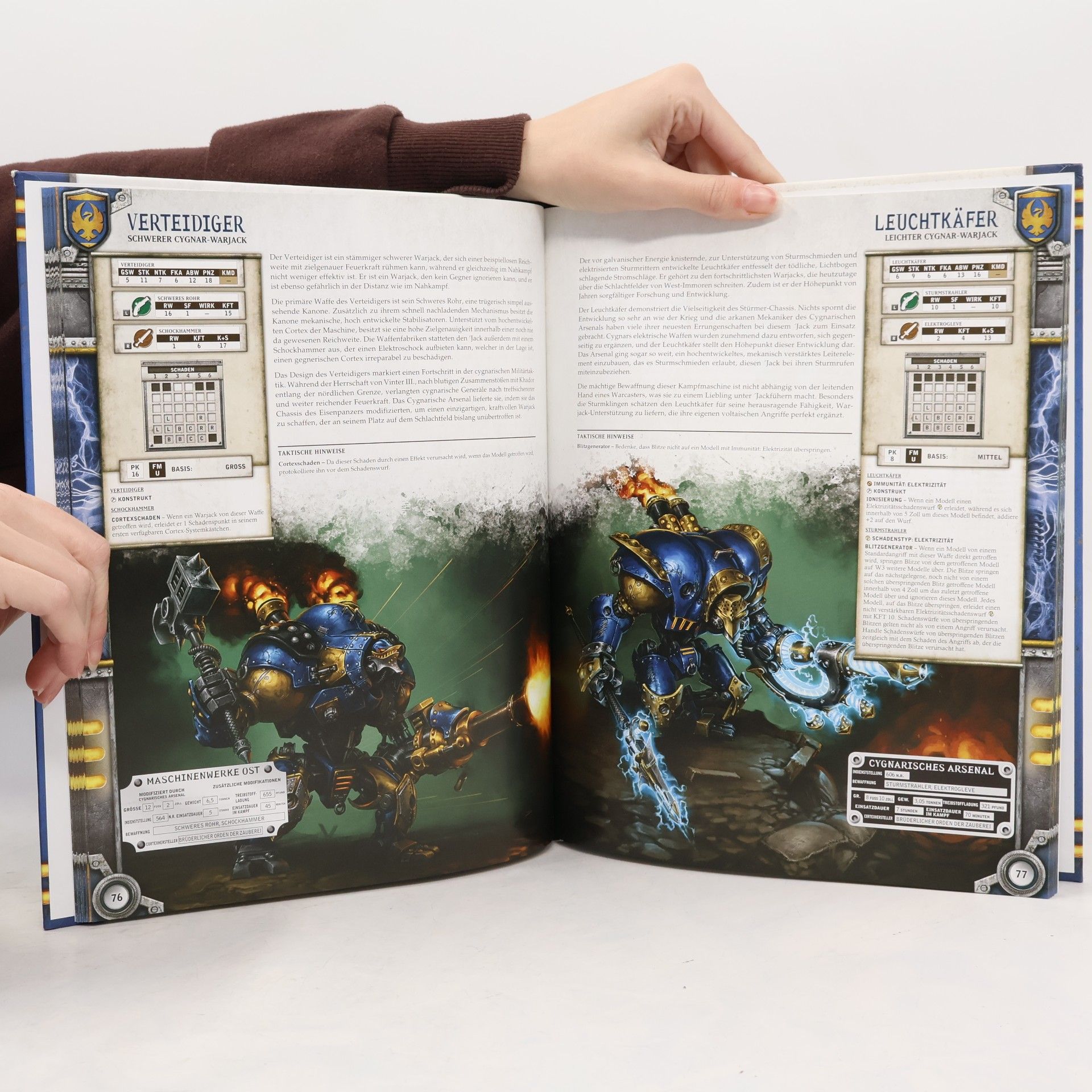 Matthias Götz Streitmächte von Warmachine - Cygnar Kommandoband