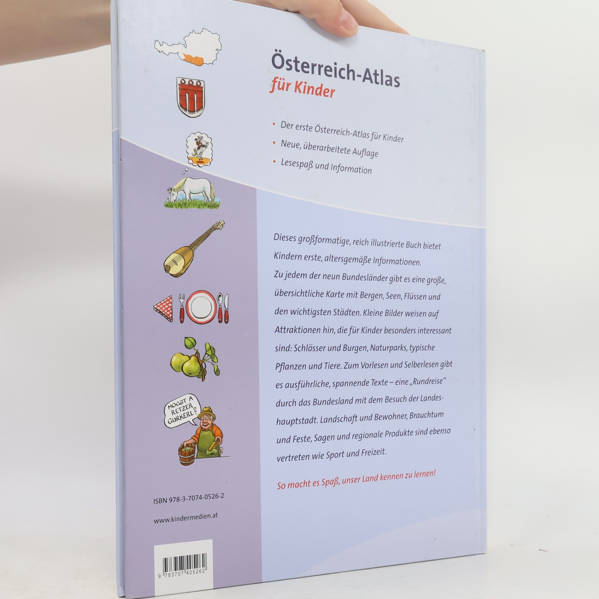 Susa Hämmerle Österreich-Atlas für Kinder