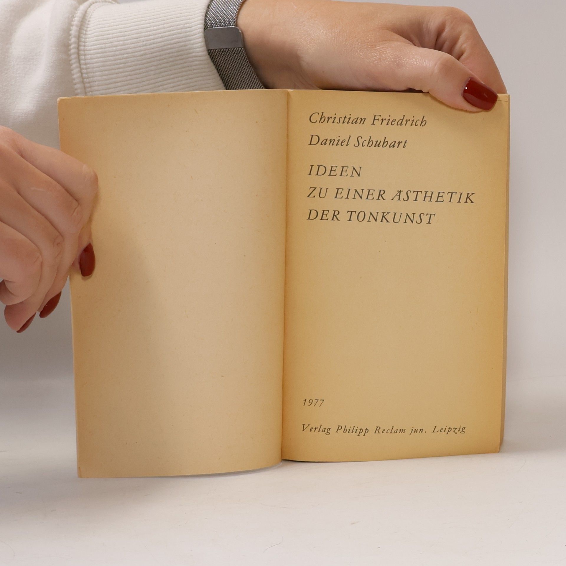Autores varios Christian Friedrich Daniel Schubart : Ideen zu einer Ästhetik der Tonkunst