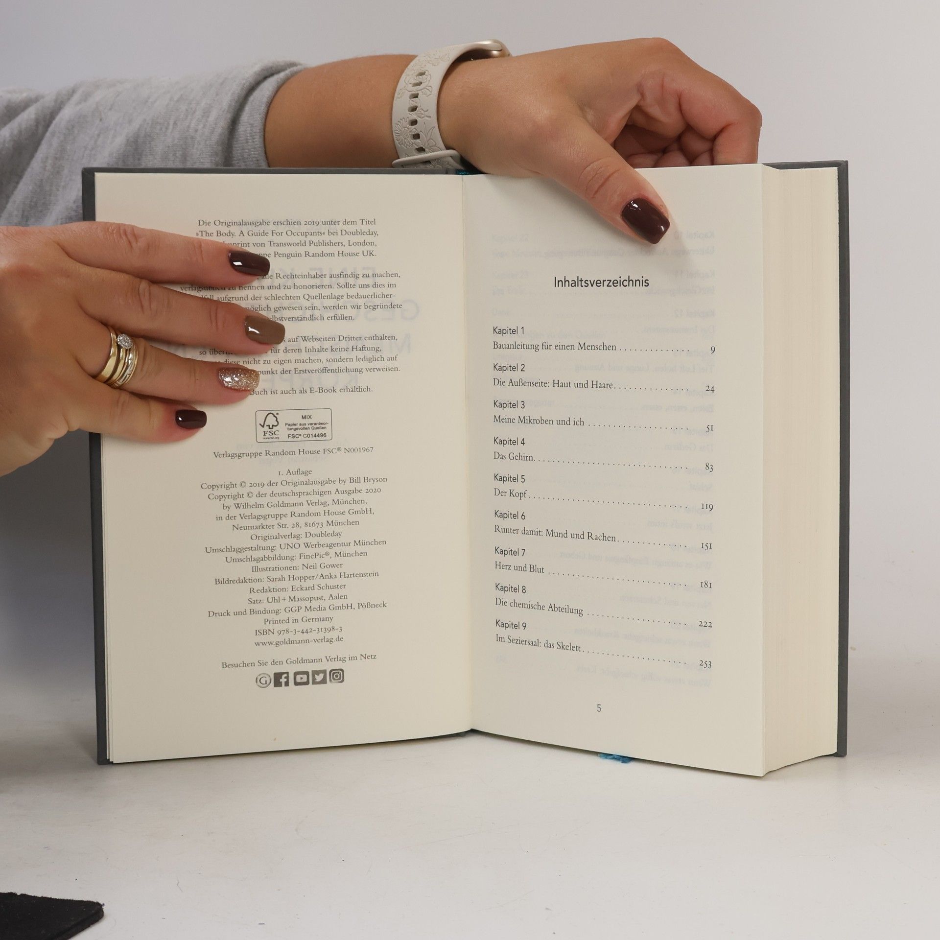 Bill Bryson Eine kurze Geschichte des menschlichen Körpers