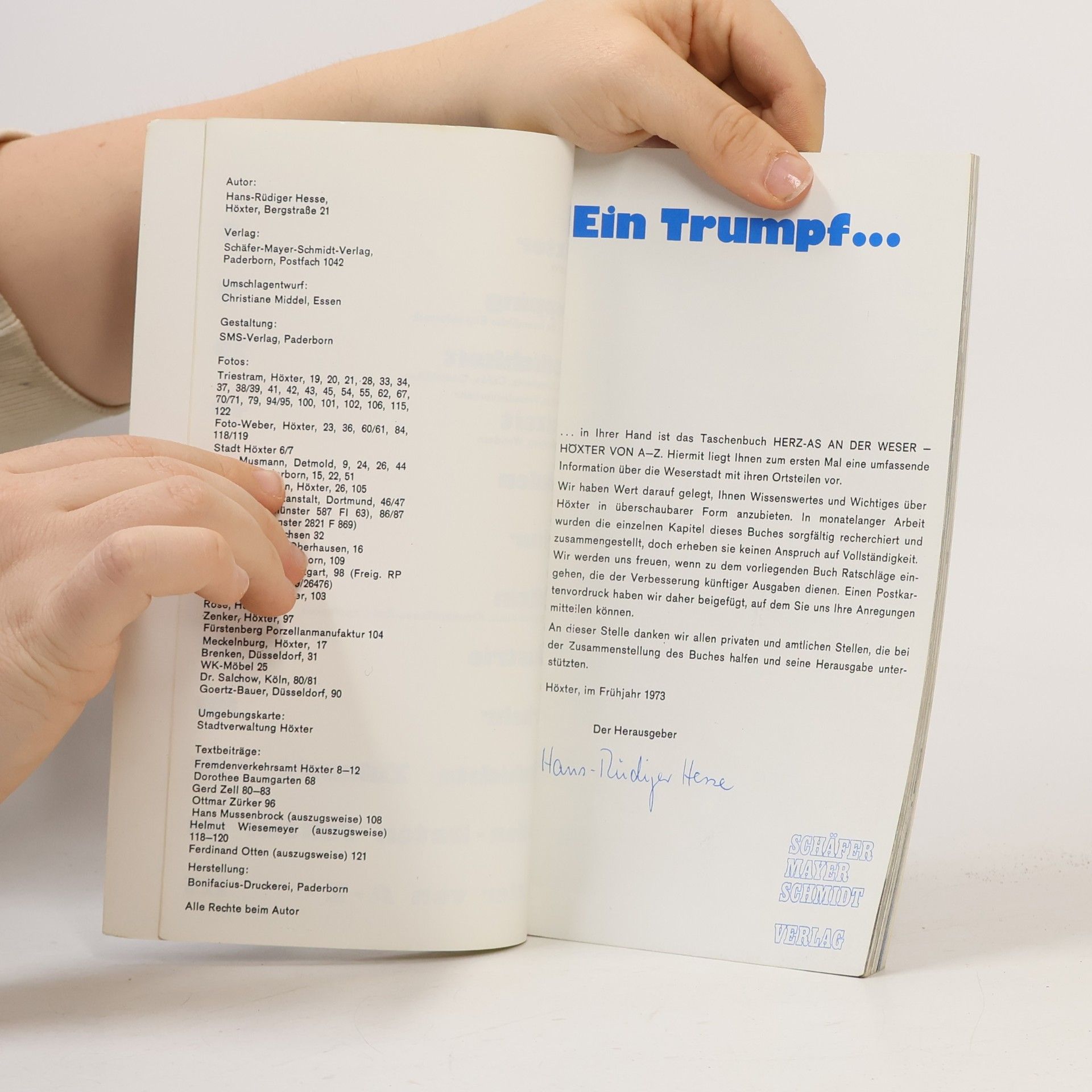 Hans-Rüdiger Hesse Höxter von A bis Z