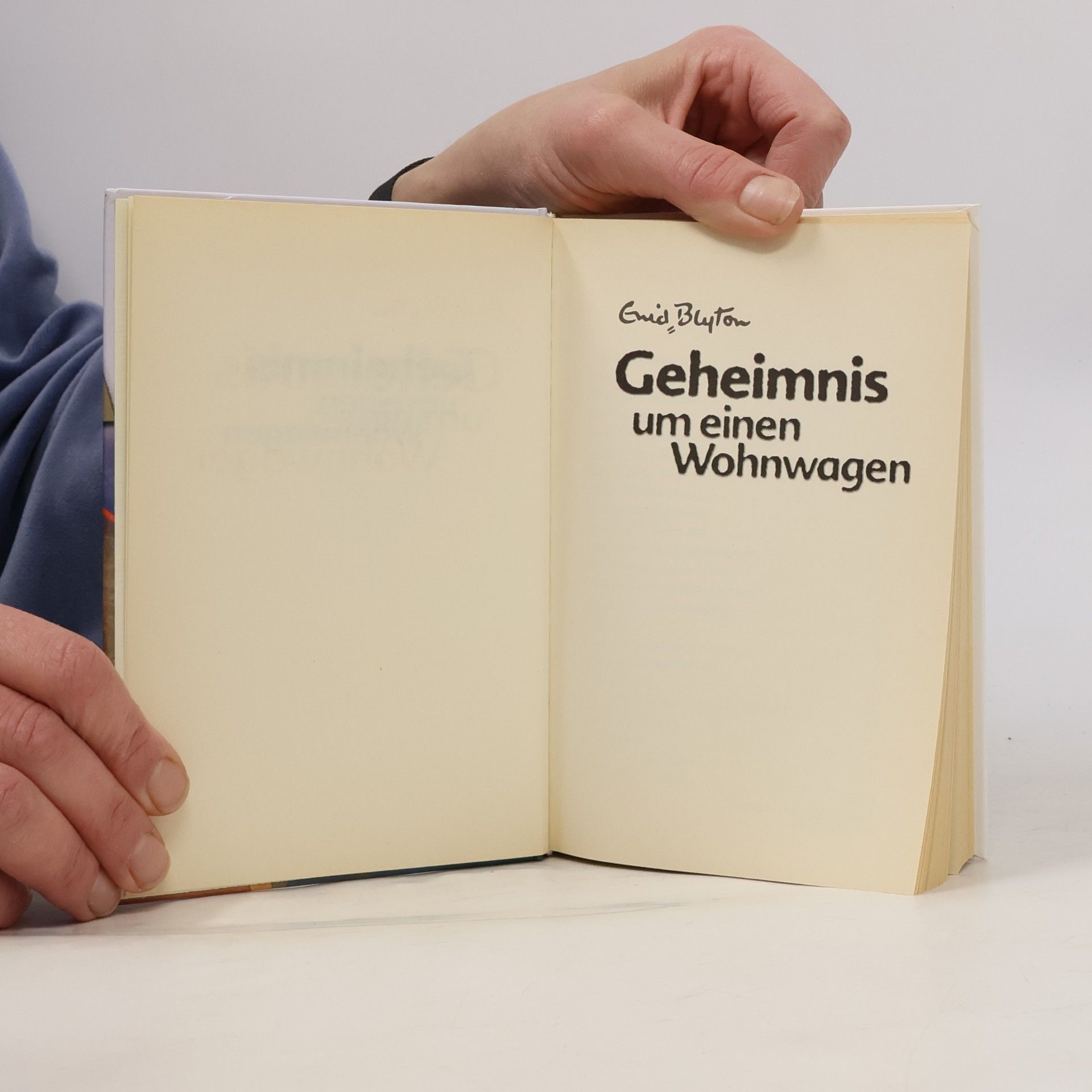 Enid Blyton Geheimnis um einen Wohnwagen