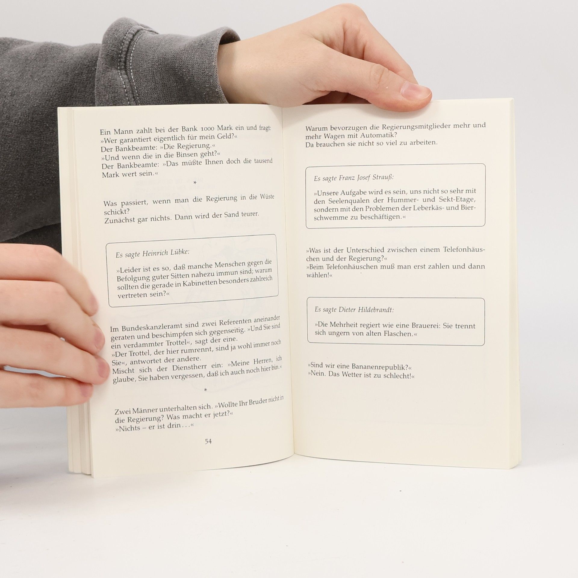 E. Gambsch Knaur Taschenbücher. Humor: Die 300 besten Politiker-Witze