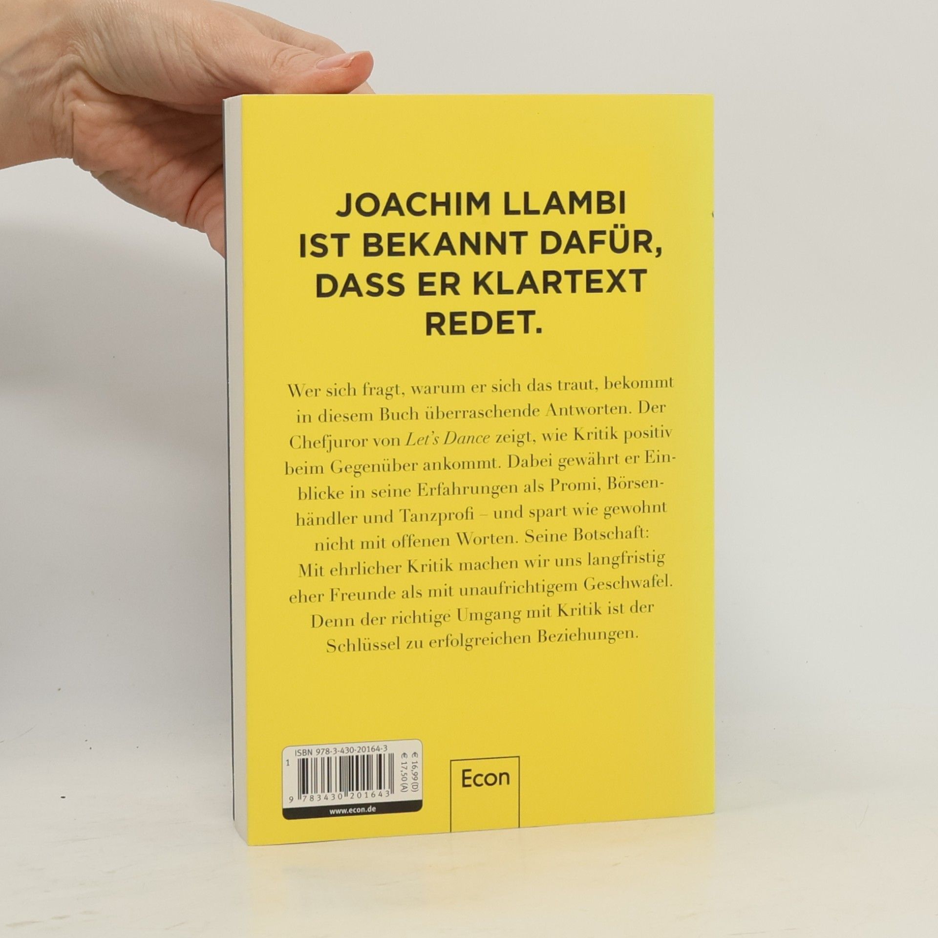 Joachim Llambi Das wollte ich Ihnen schon immer mal sagen