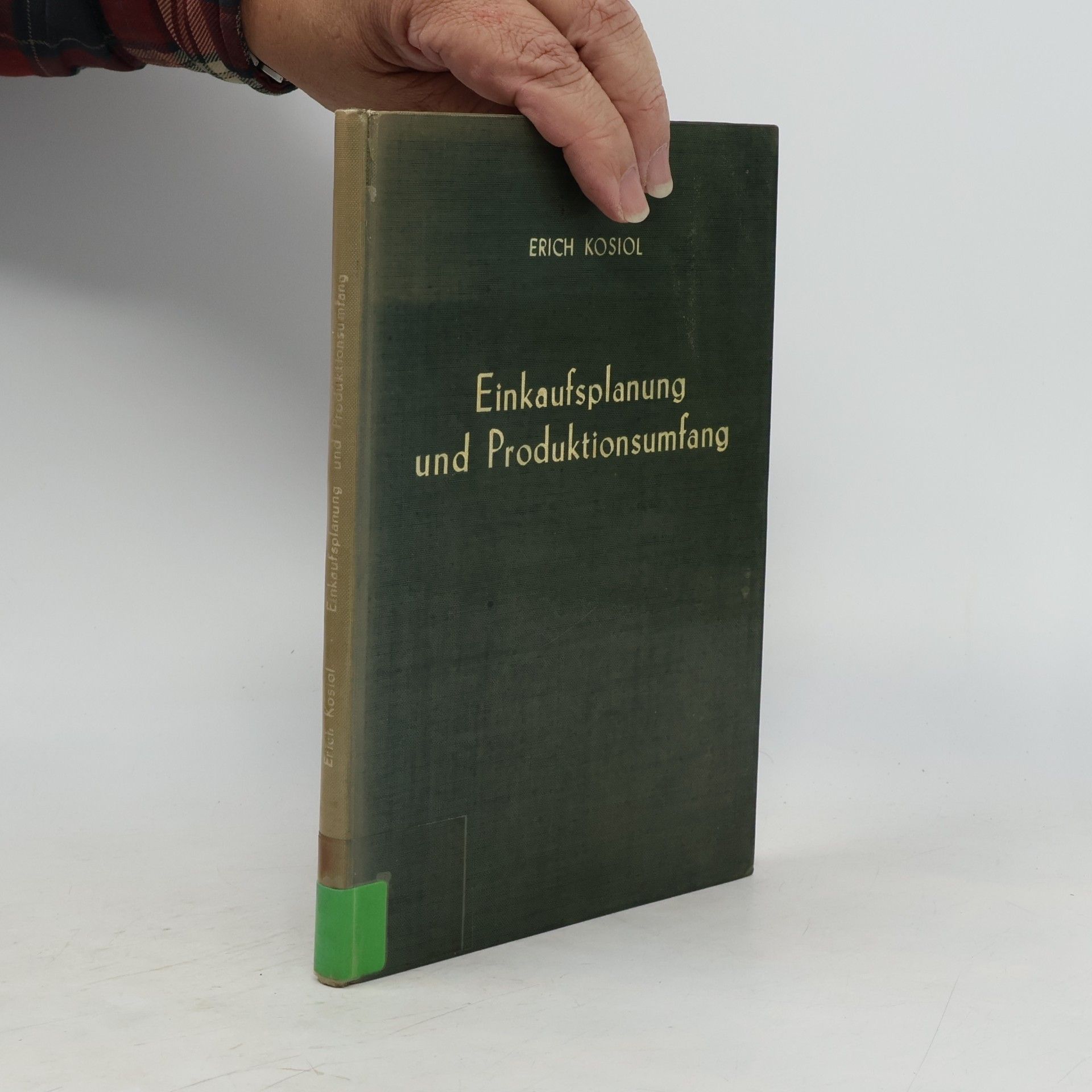 Einkaufsplanung und Produktionsumfang