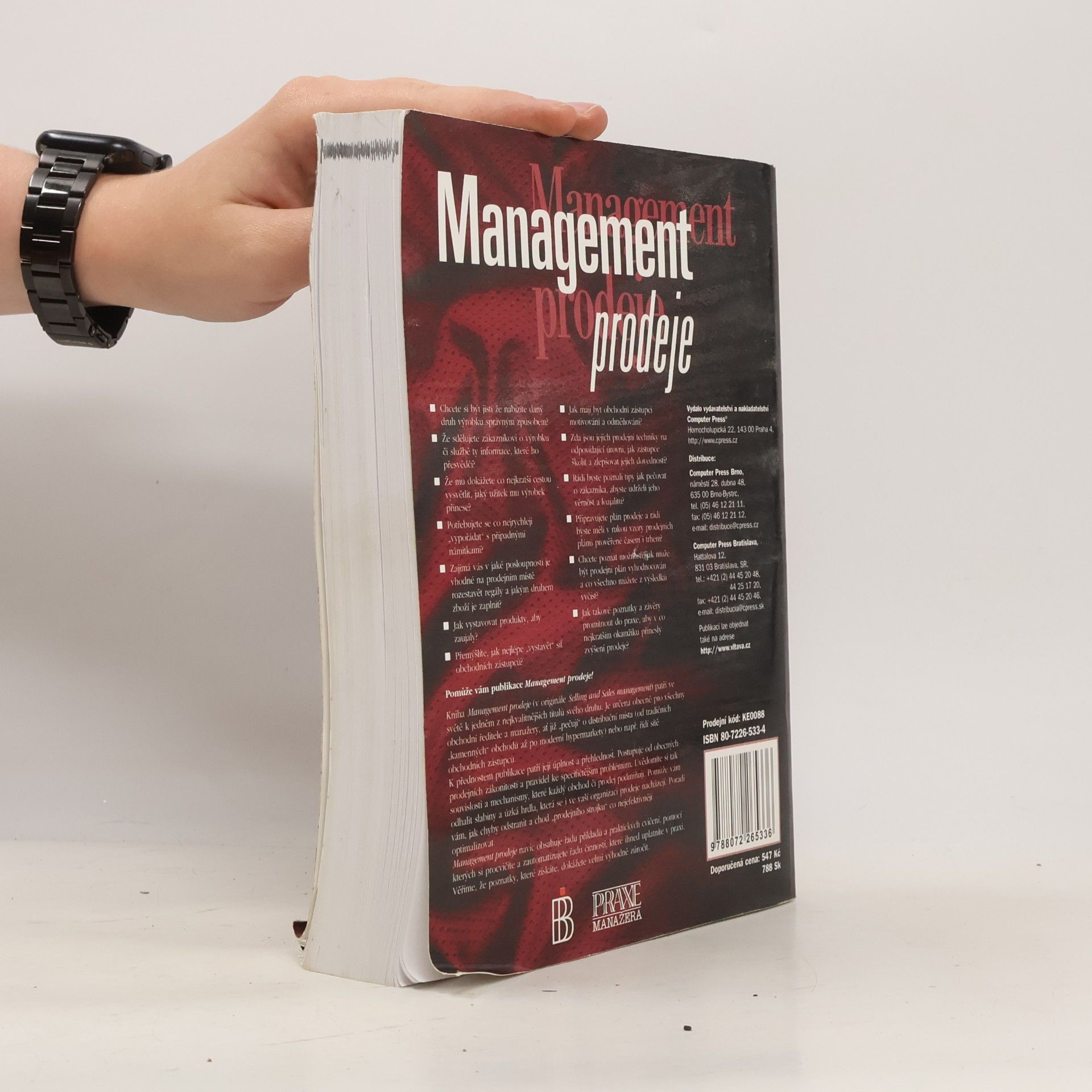 David Jobber Management prodeje