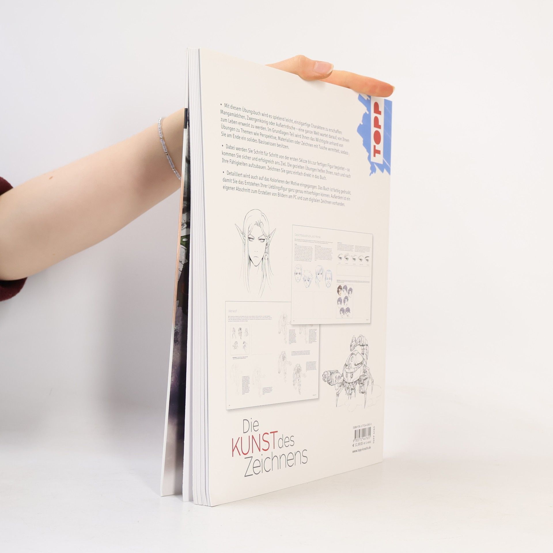 Frechverlag Die Kunst des Zeichnens - Comic Manga Fantasy Übungsbuch