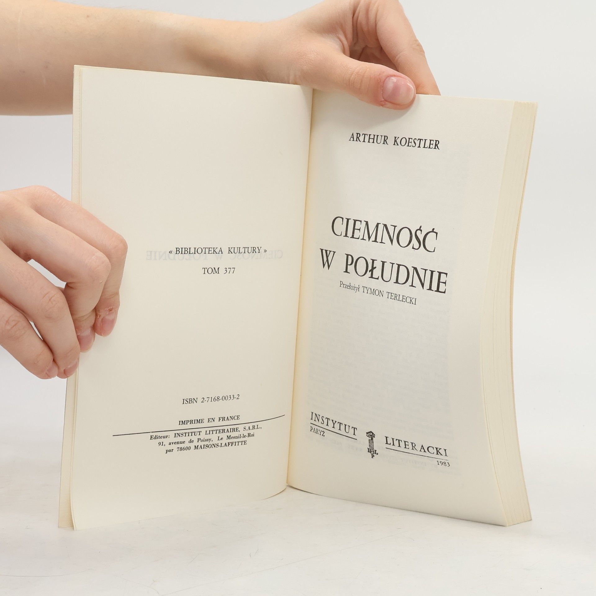 Arthur Koestler Ciemność w południe