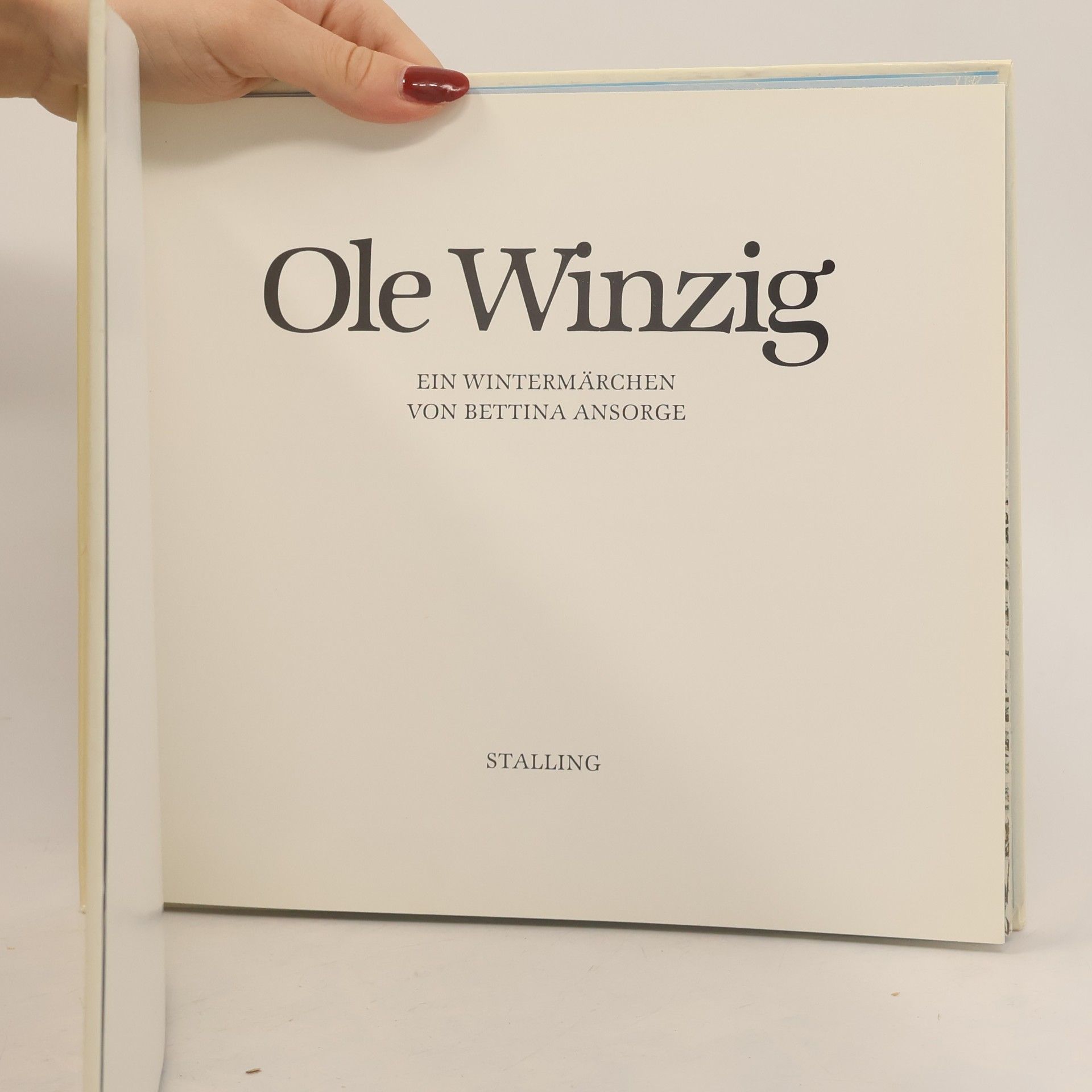 Bettina Ansorge Ole Winzig
