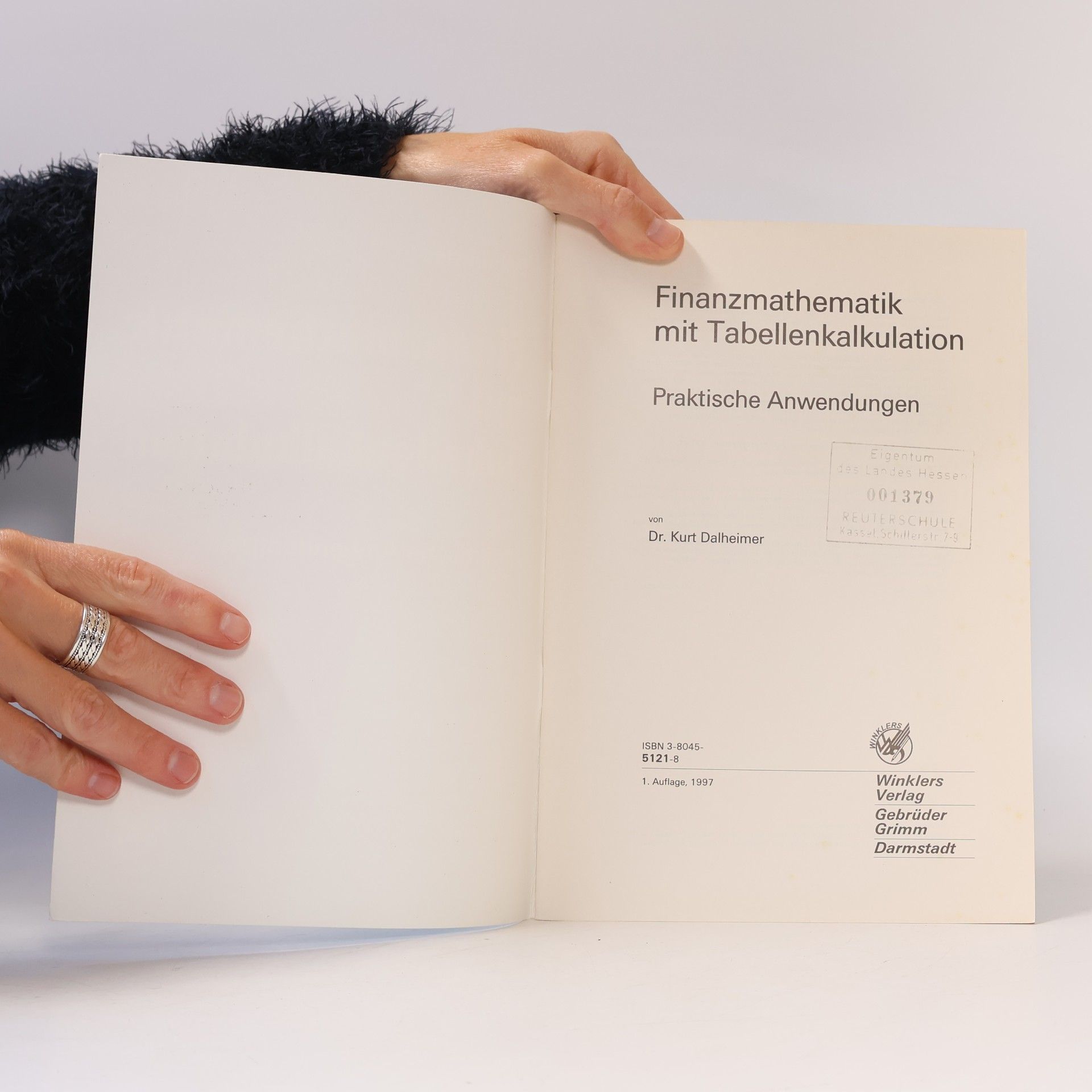 Dalheimer Finanzmathematik mit Tabellenkalkulation