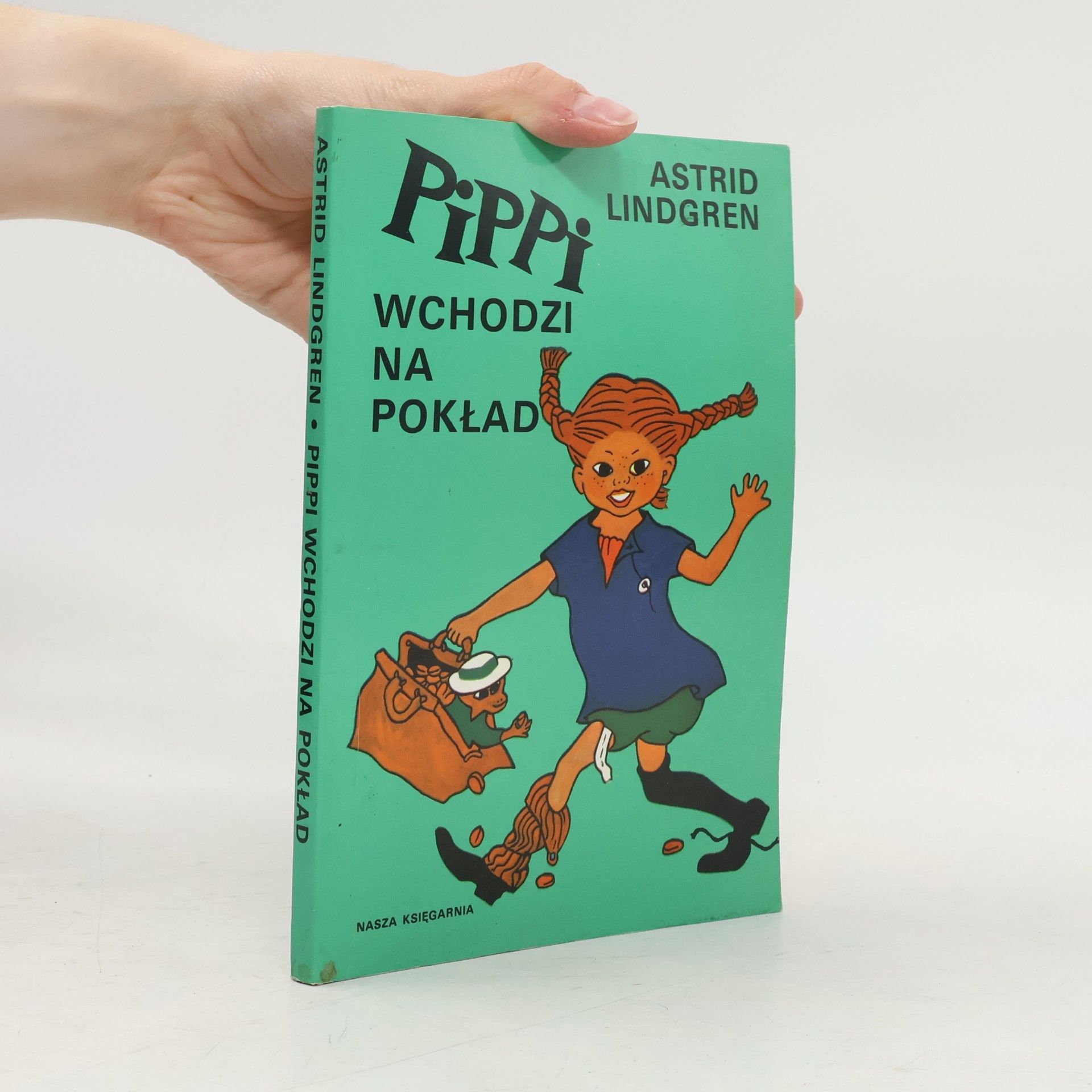 Astrid Lindgren Fizia Pończoszanka wchodzi na pokład