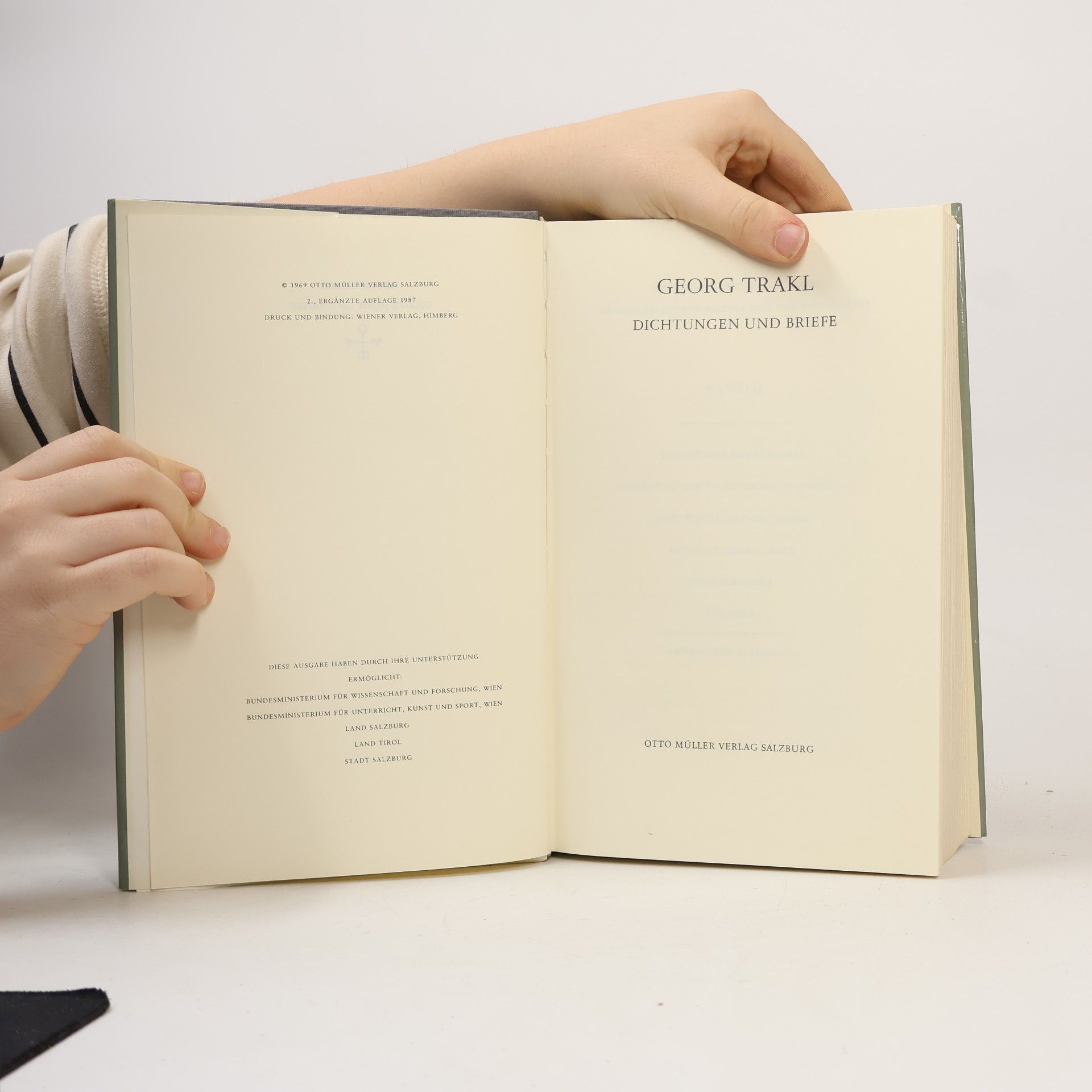Georg Trakl Dichtungen und Briefe 2