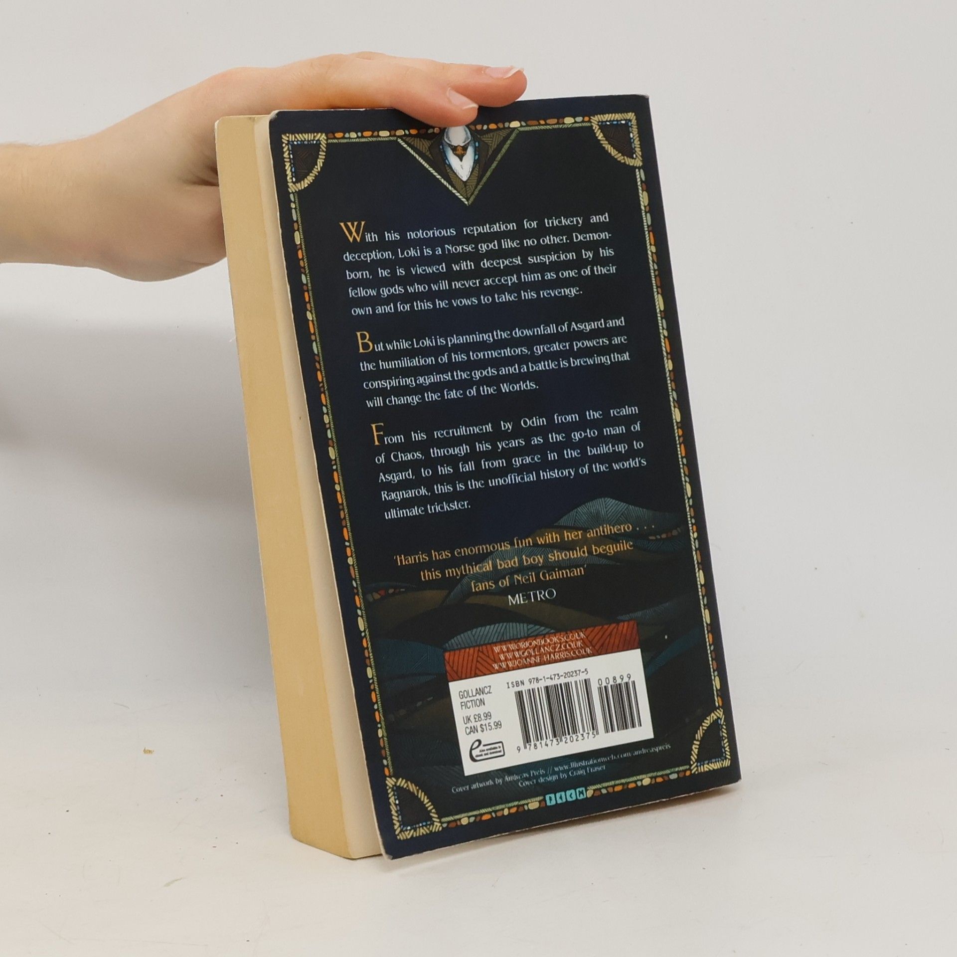 Joanne Harris The Gospell of Loki