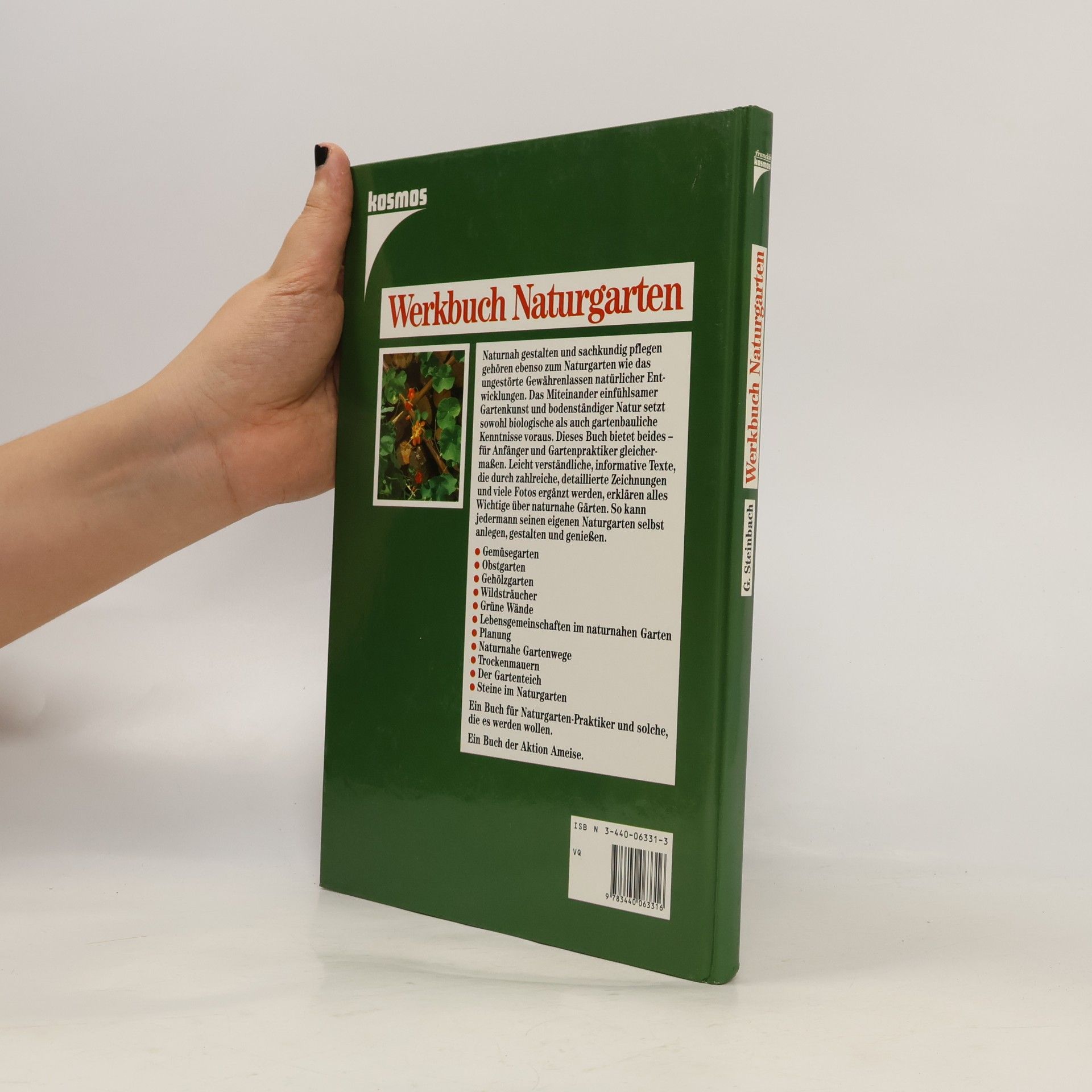 Gunter Steinbach Werkbuch Naturgarten
