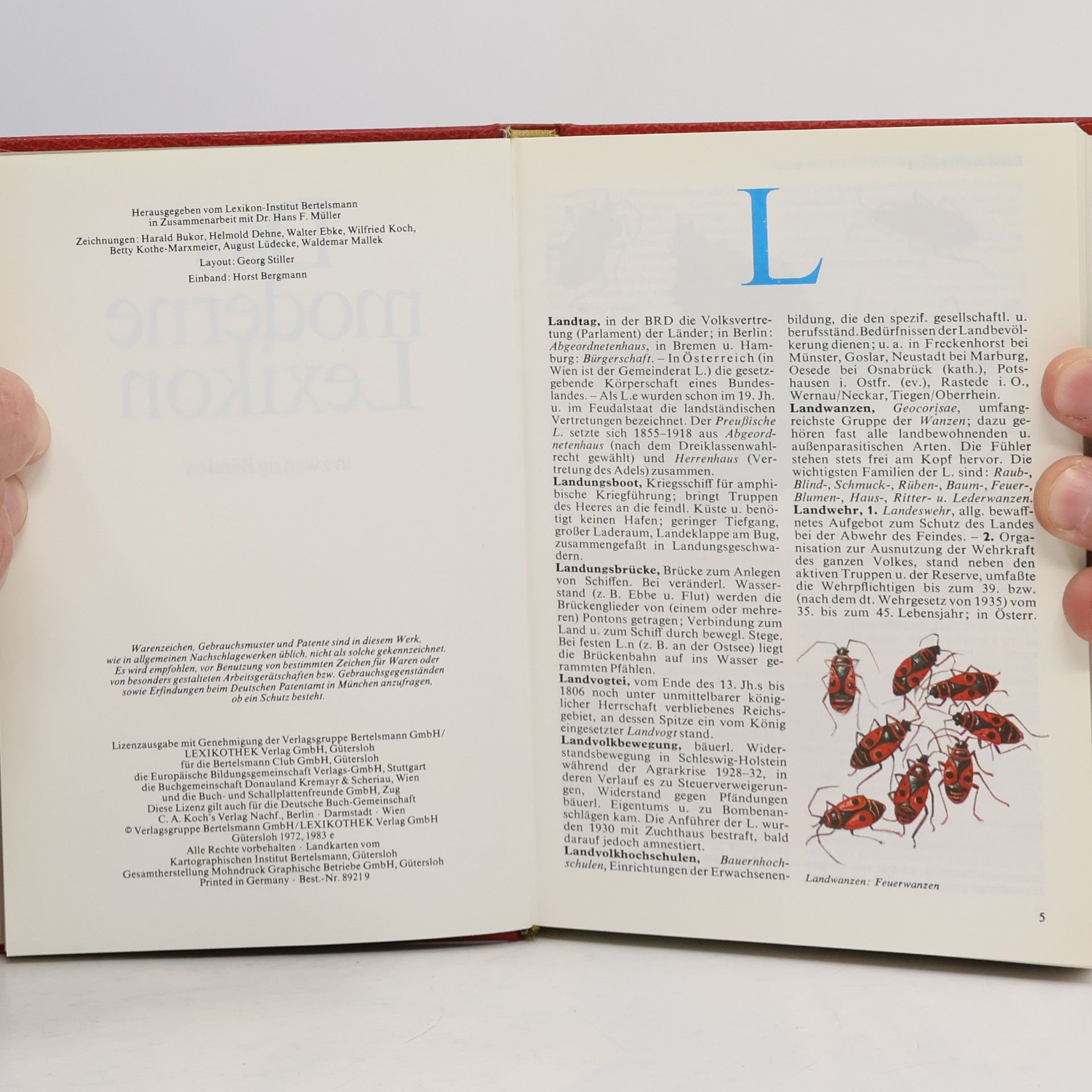 Autorenkollektiv Das moderne Lexikon 11. Landt-Mari