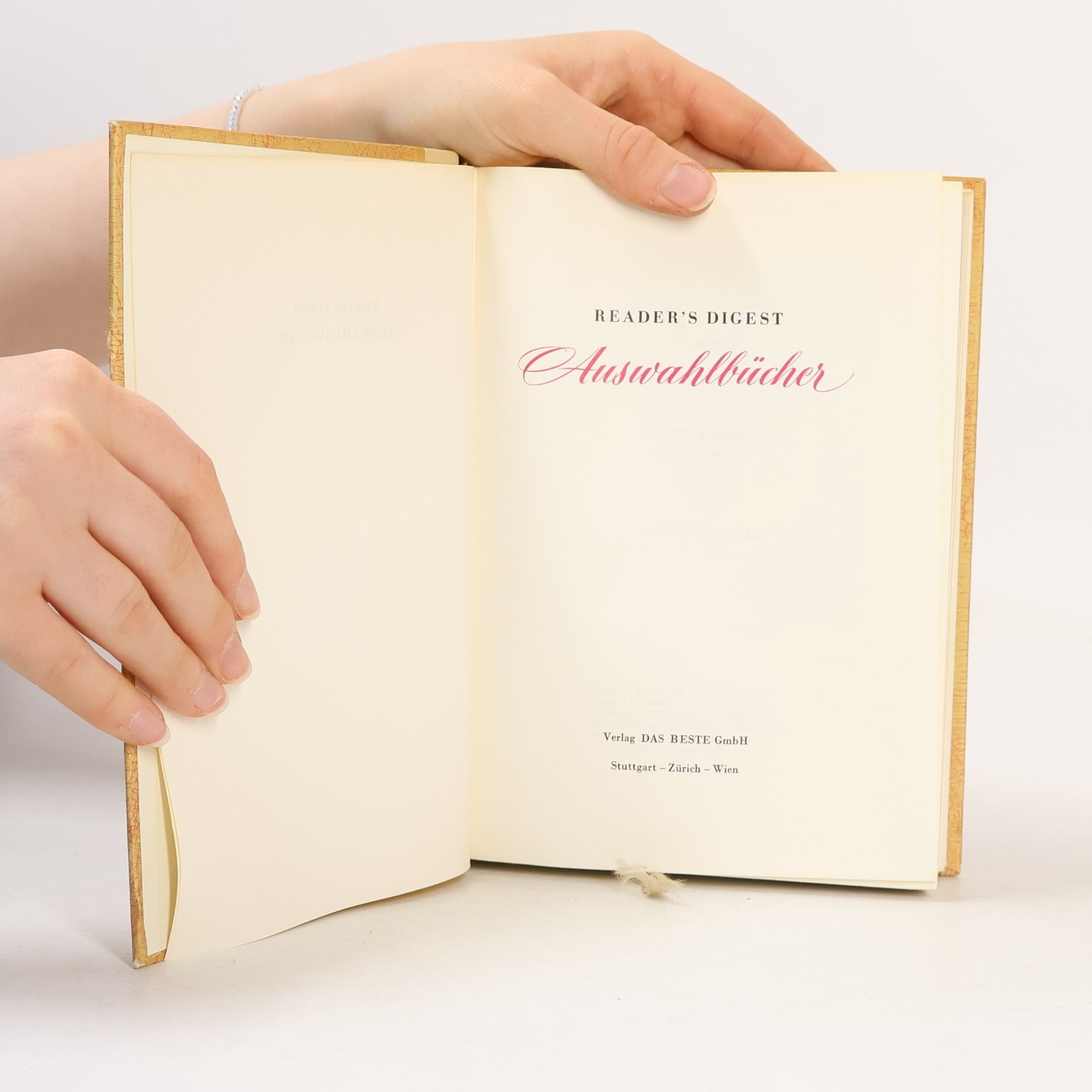 Jan de Hartog Reader's Digest Auswahlbücher