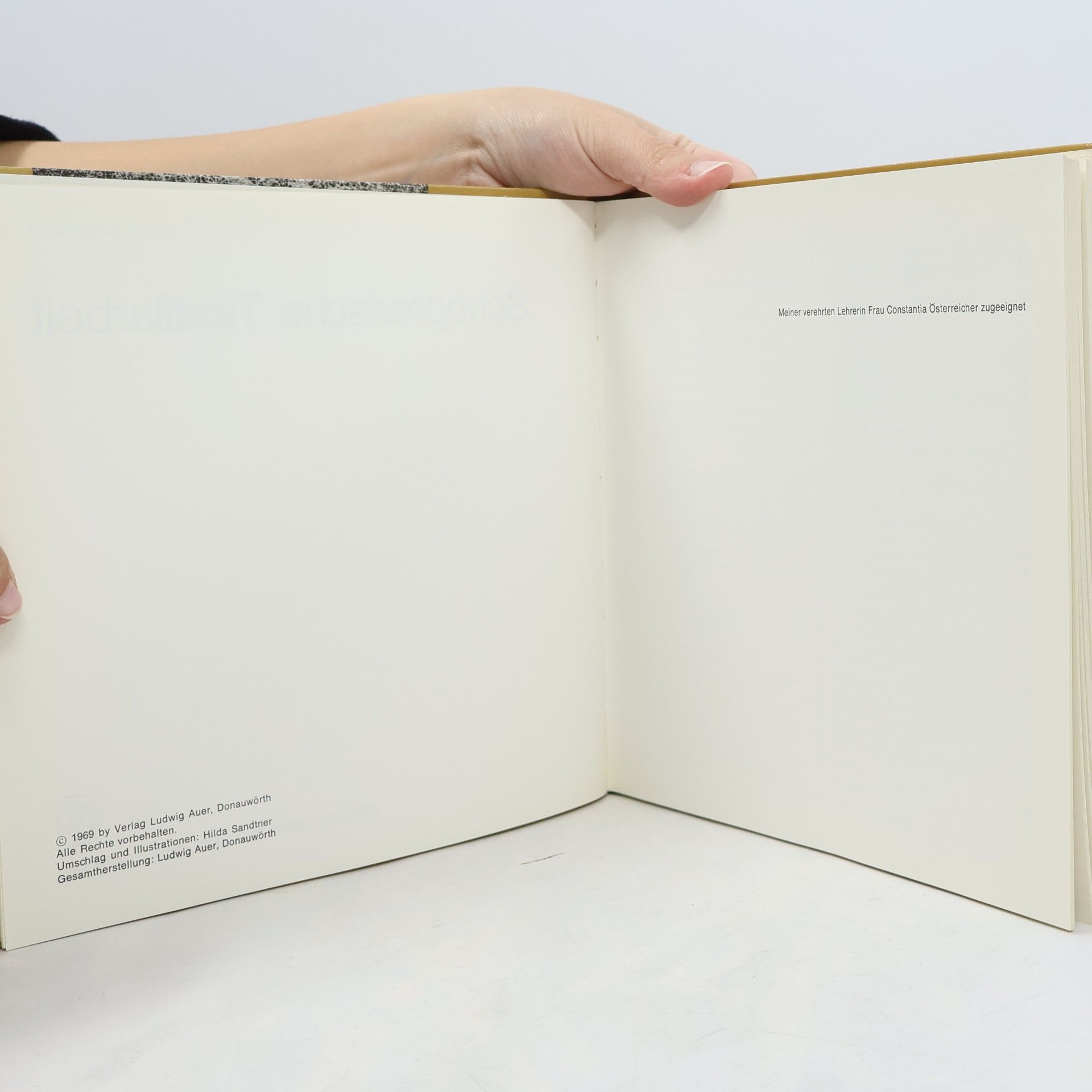 Hilda Sandtner Schöpferische Textilarbeit
