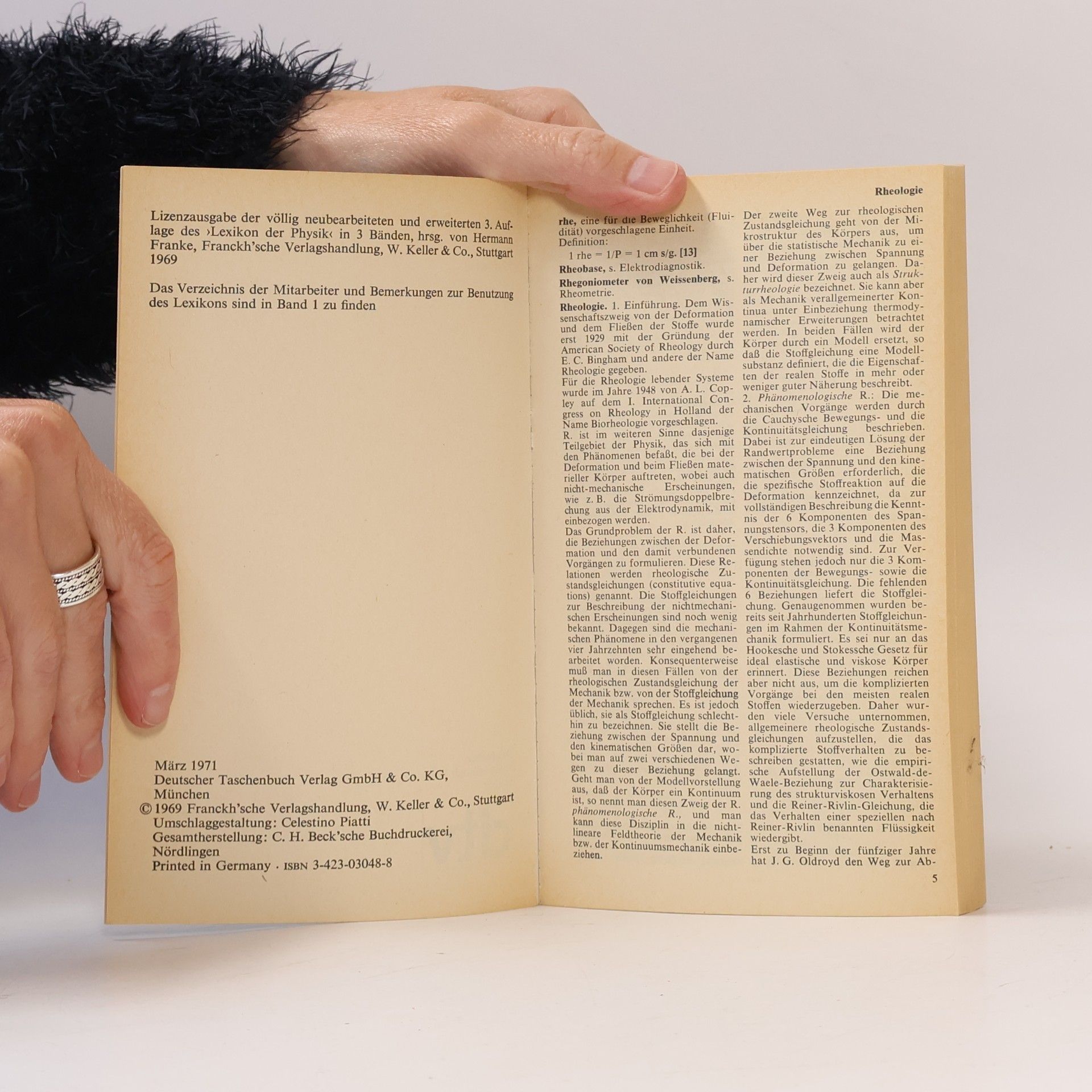 Various authors dtv-Lexikon der Physik 8. Rh-Stra