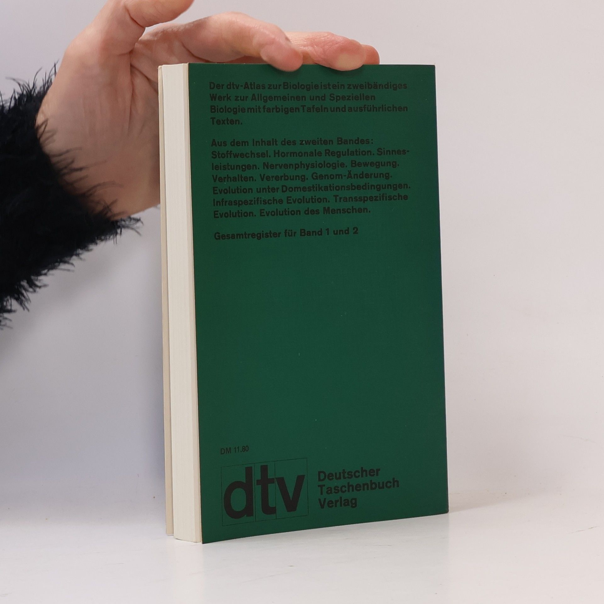 Autorenkollektiv Dtv-Atlas zur Biologie. Band 2