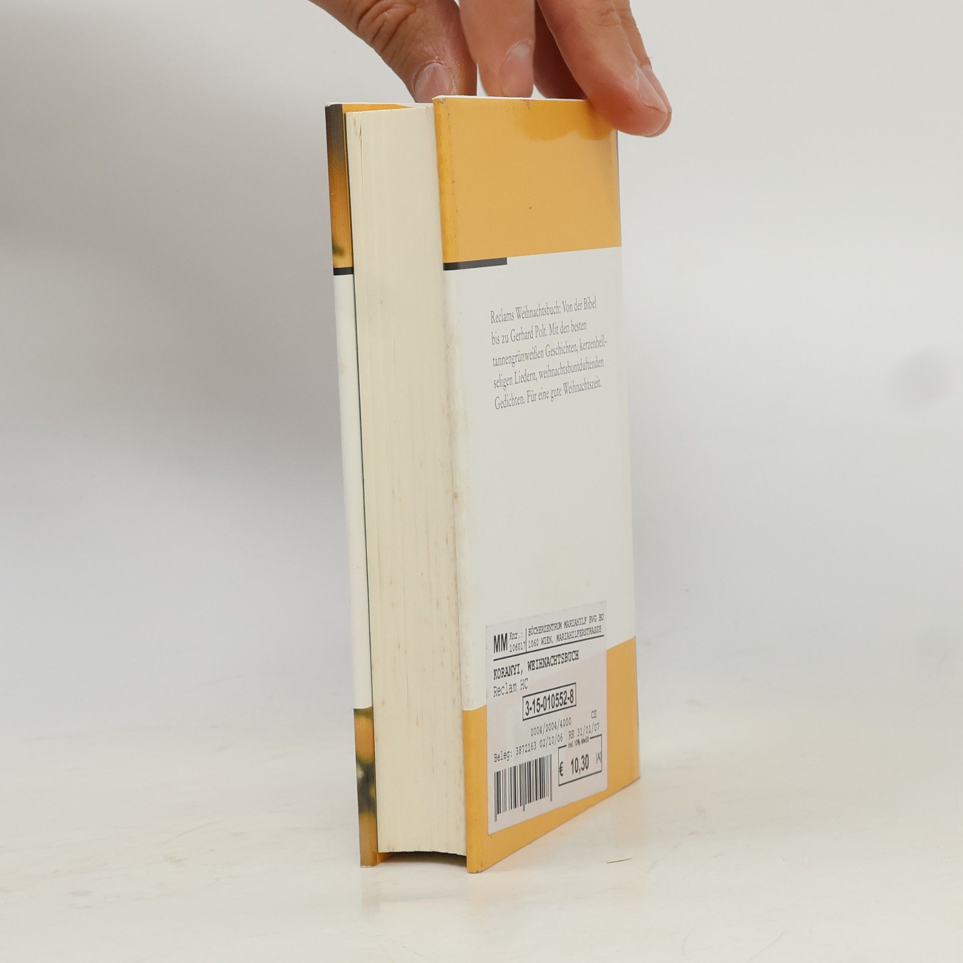 Stephan Koranyi Reclams Weihnachtsbuch